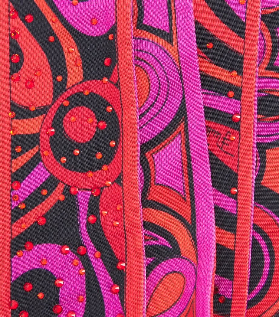 PUCCI Embellished Printed Scarf Image 4