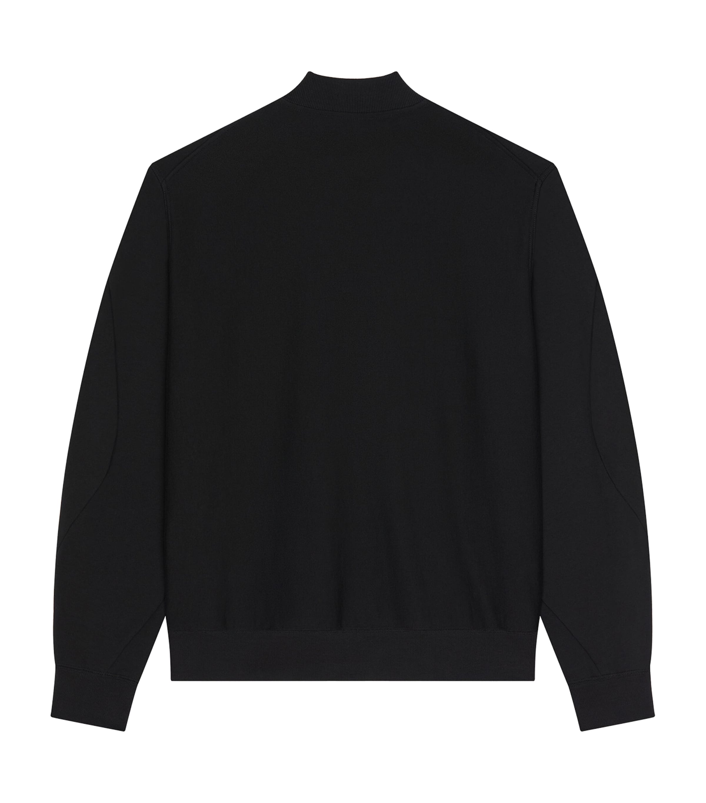 Cotton Bomber Jacket BLACK Image 2