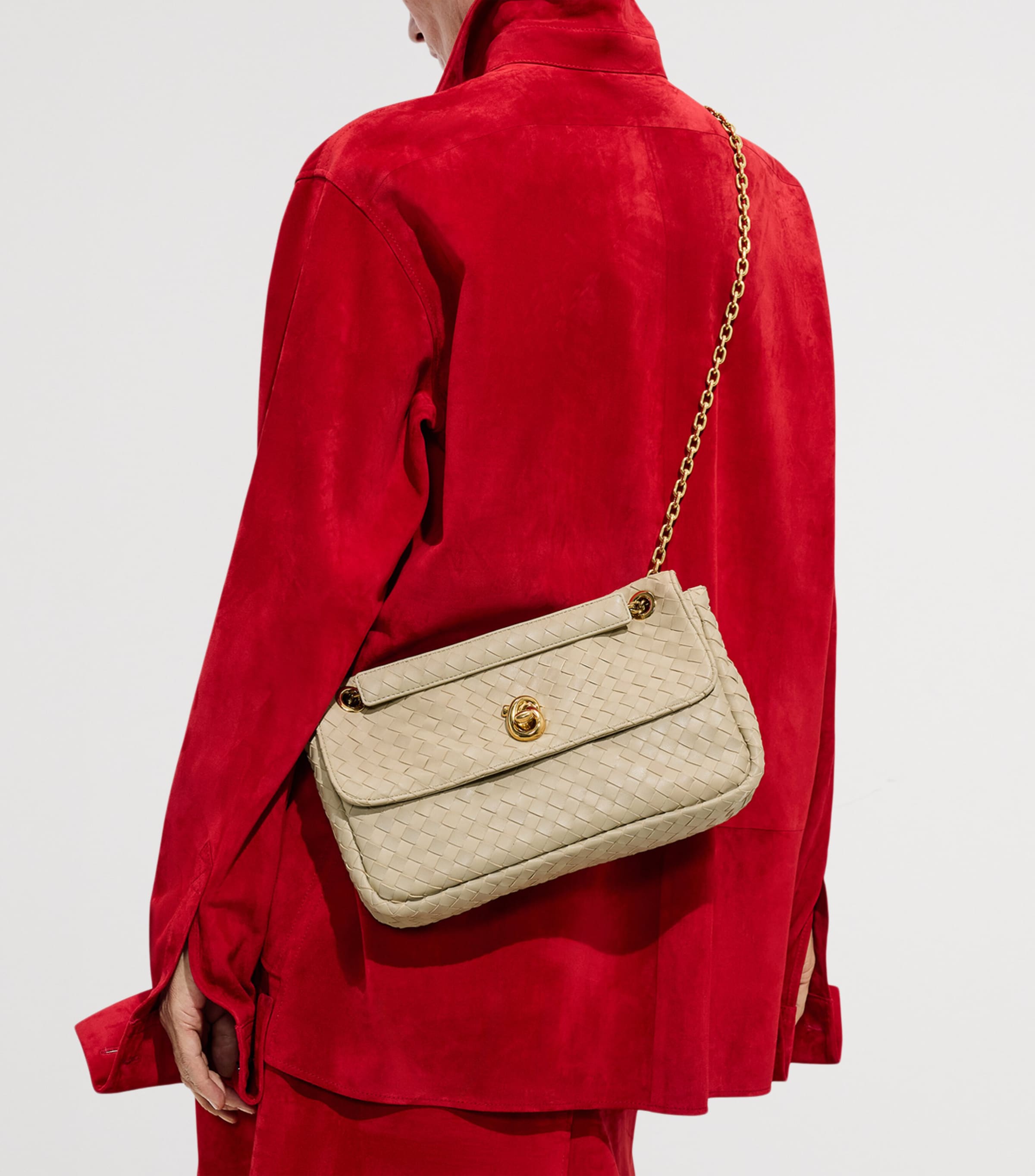 Bottega Veneta Leather Madison Shoulder Bag Image 5