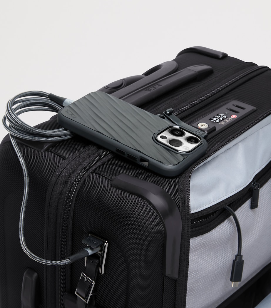 Tumi Alpha 4 Large Dual Access Expandable Carry-On Suitcase Black Image 11