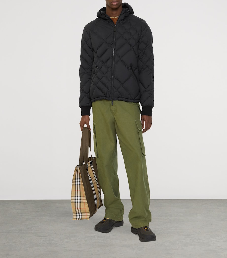 Cotton Oversized Cargo Trousers PASTURE Image 2