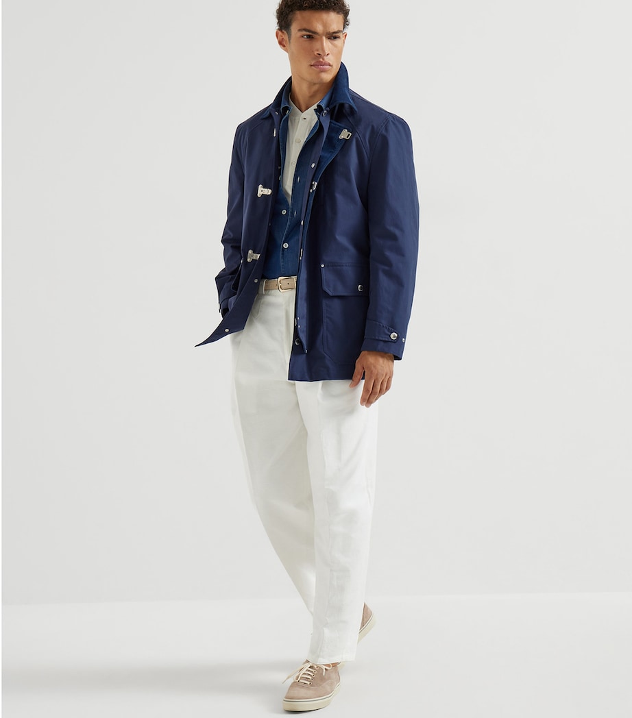 Cotton-Blend Water-Resistant Jacket CCG52 Image 4