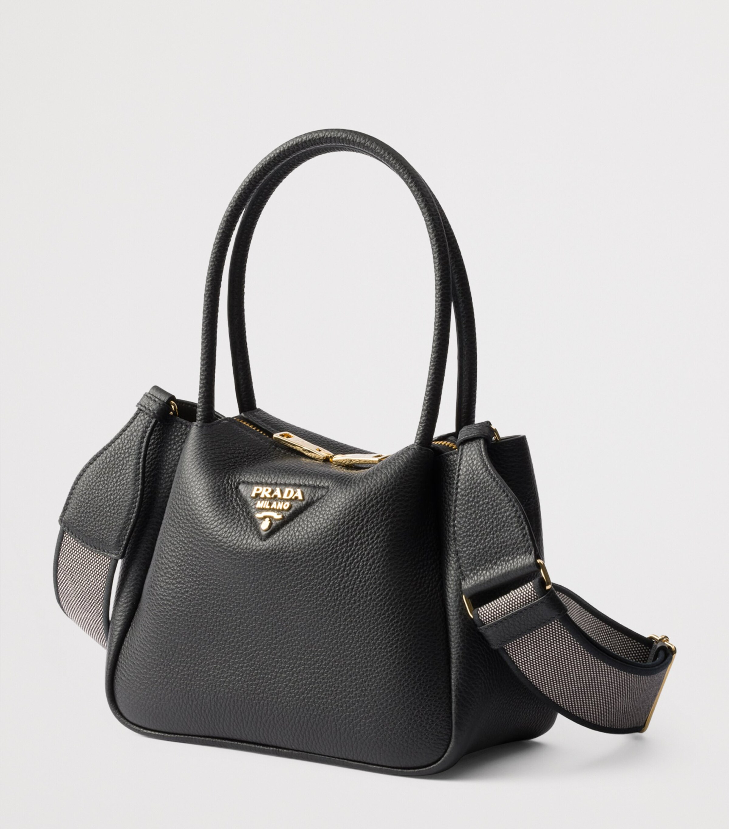 Small Leather Top-Handle Bag F0632 Image 2
