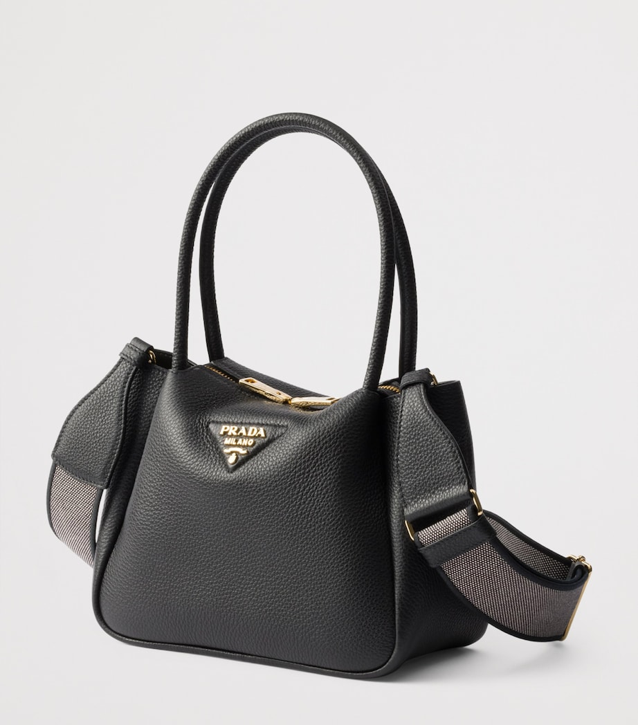 Small Leather Top-Handle Bag F0632 Image 2