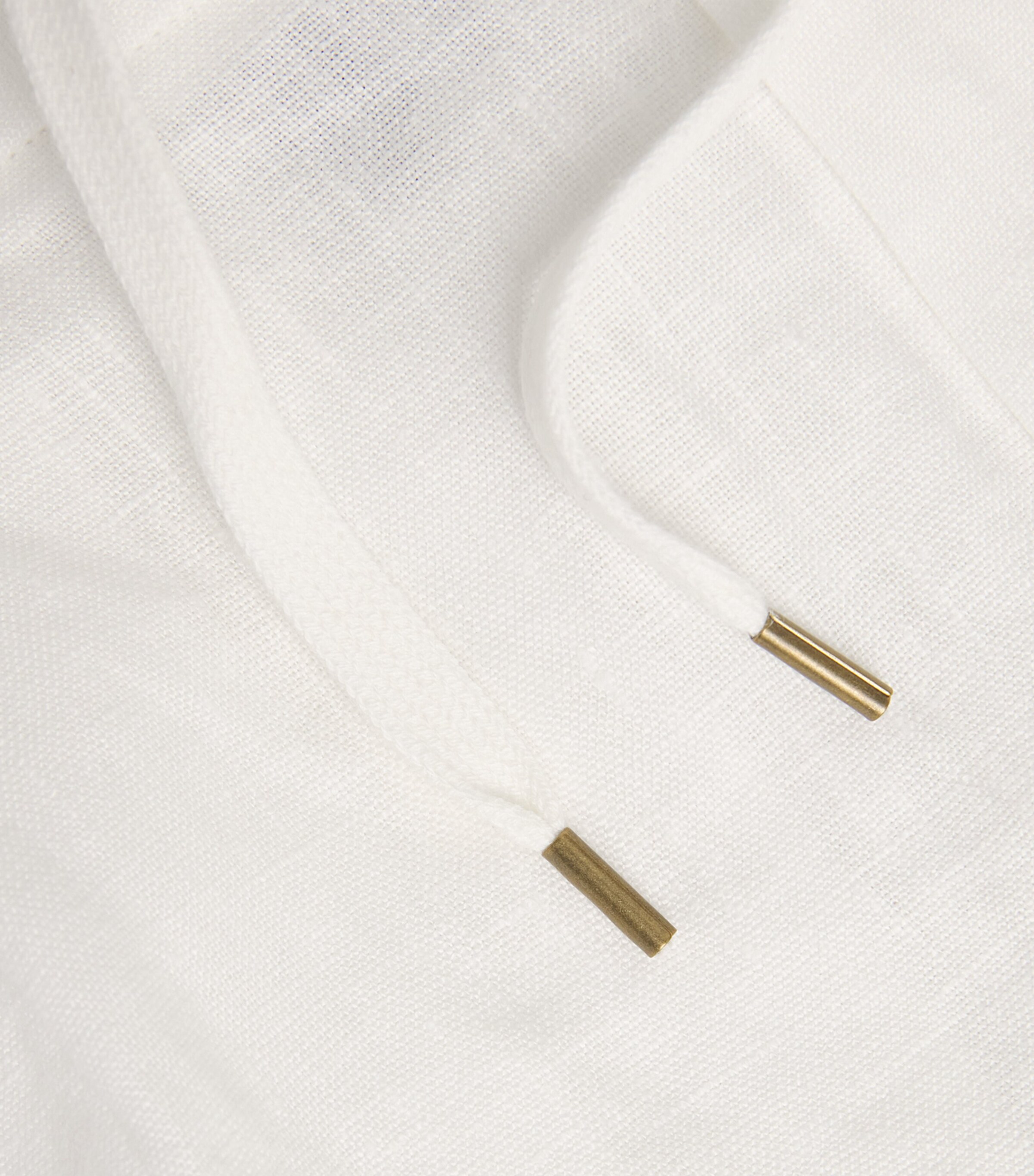 Polo Ralph Lauren Womens Linen Drawstring Shorts White Image 6
