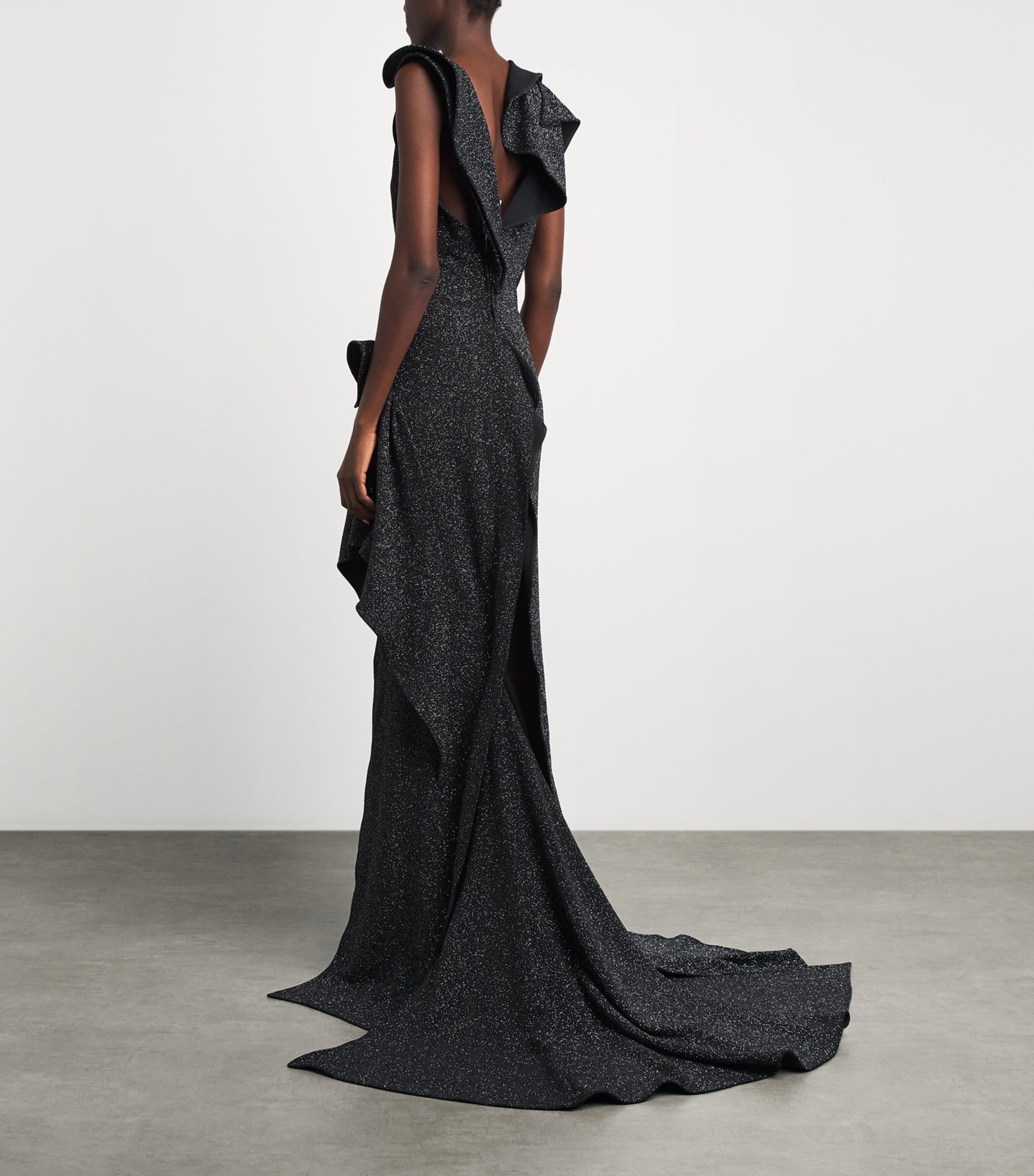 Maticevski Womens Flashpoint Gown Galaxy Image 4