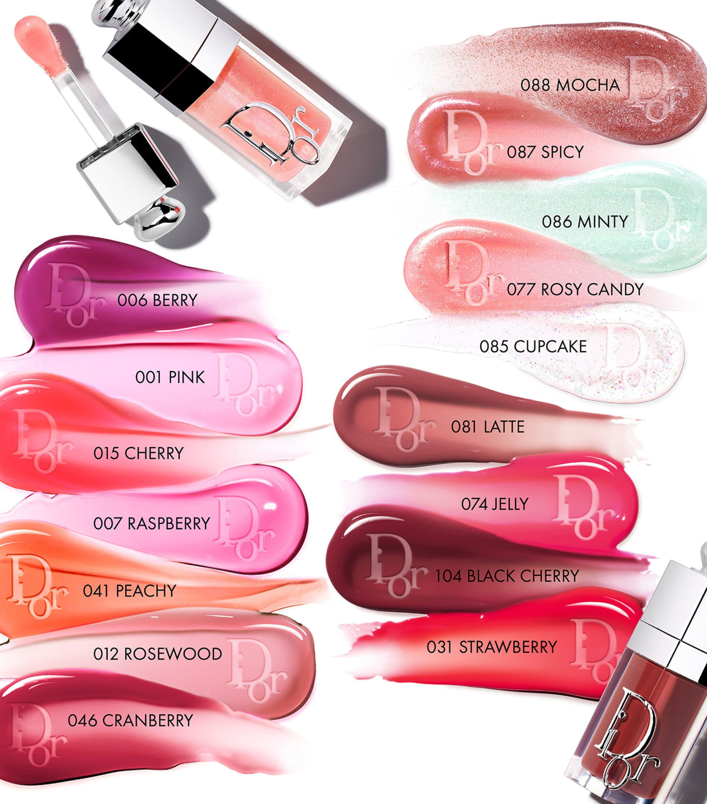 Dior Addict Lip Glow Oil 086 MINTY SPARKLY Image 3