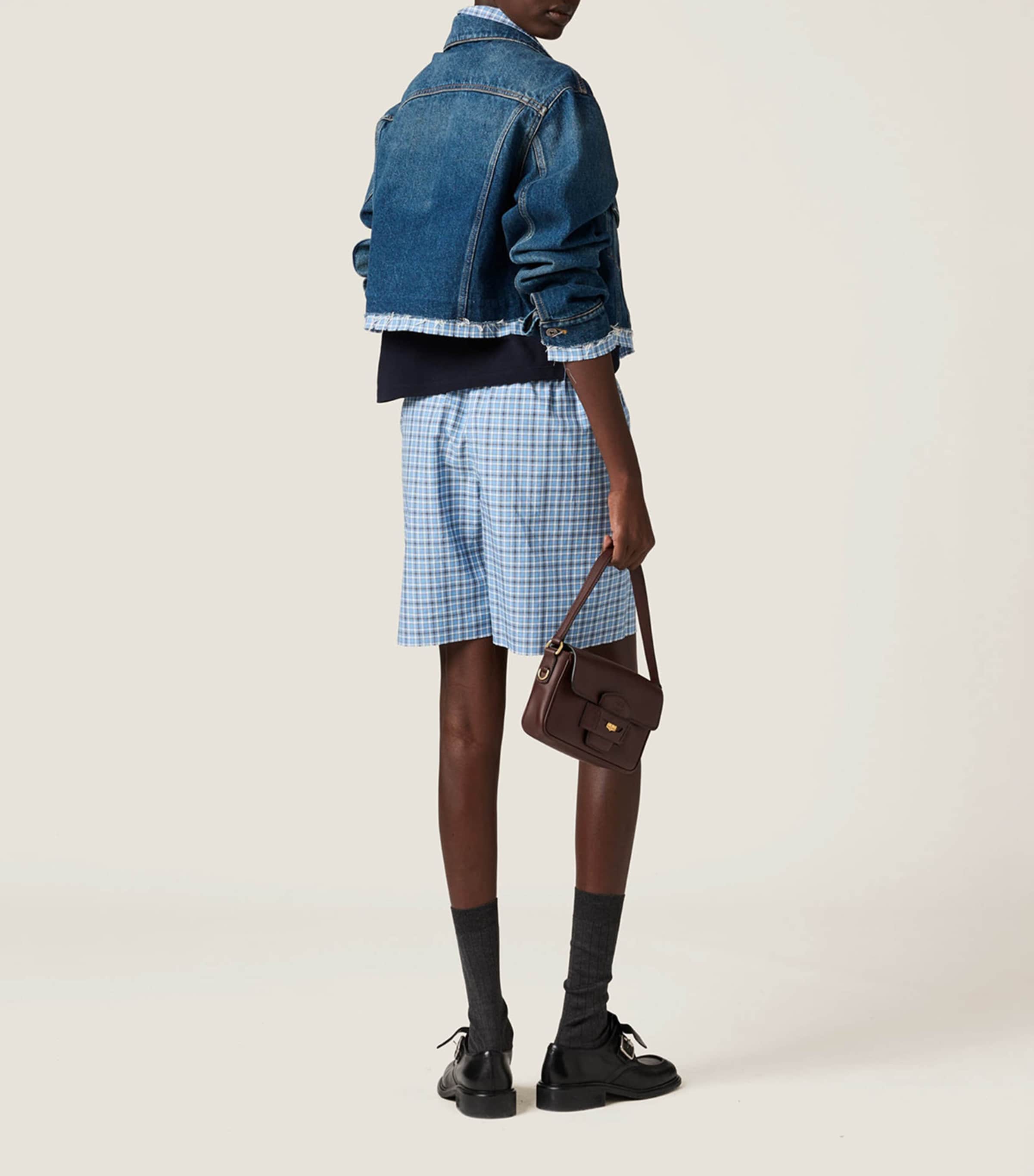 Washed Denim Jacket F0008 Image 3