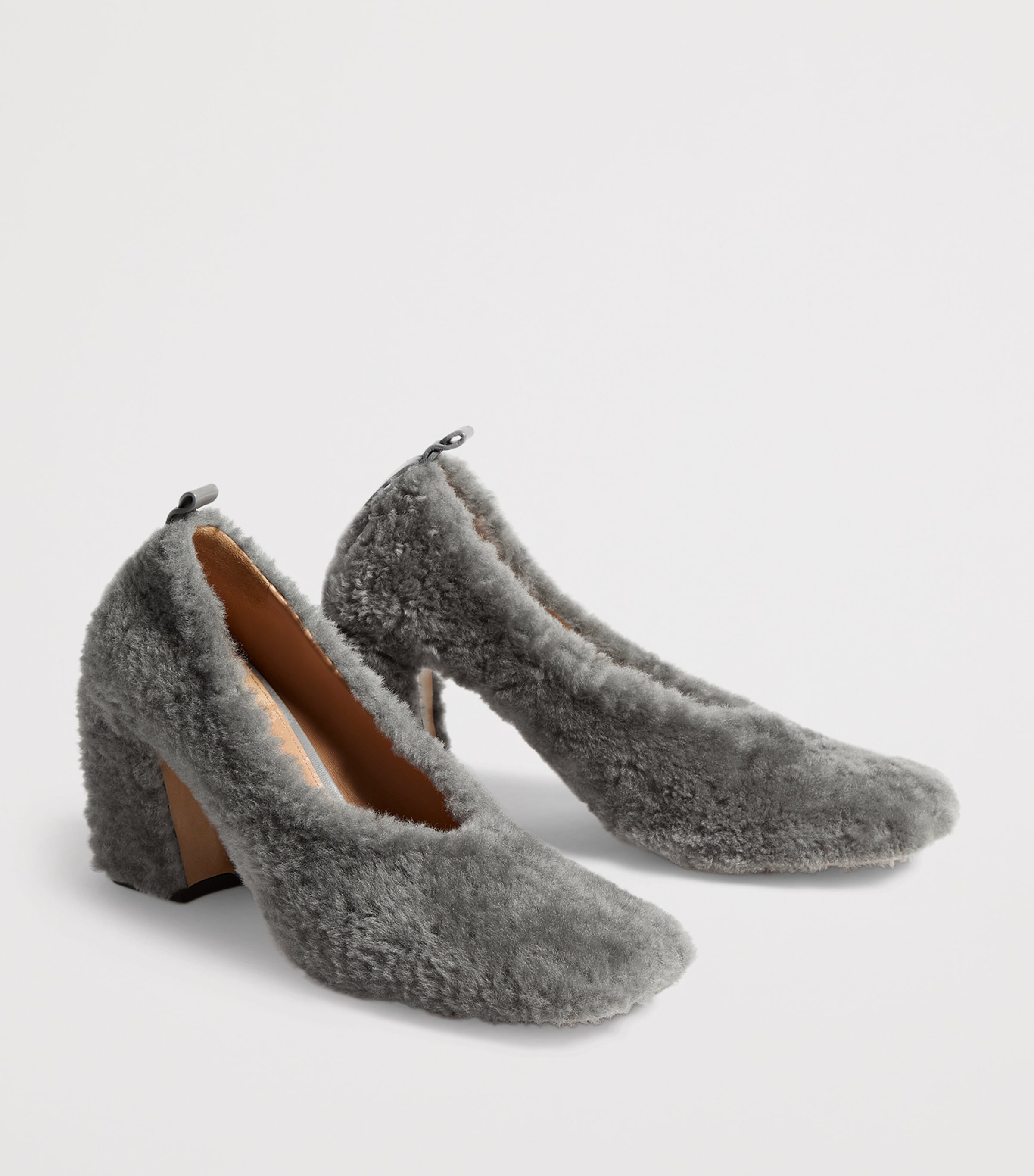 Bottega Veneta Shearling Pumps 90 Image 3