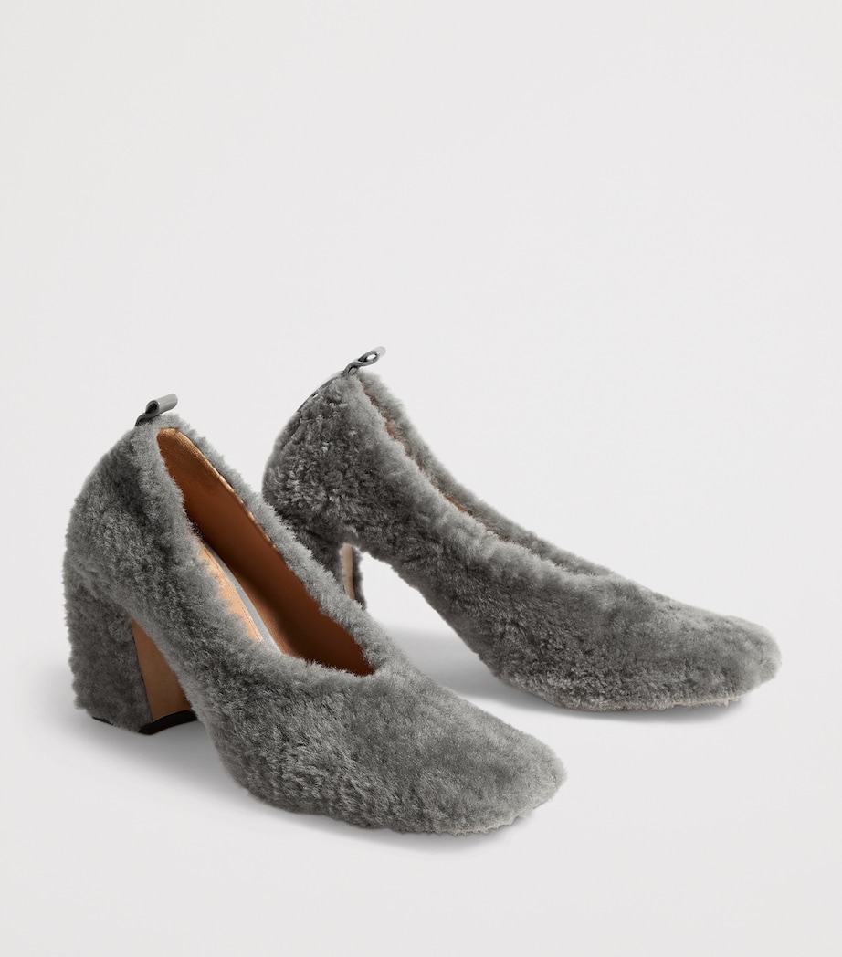 Bottega Veneta Shearling Pumps 90 Image 3
