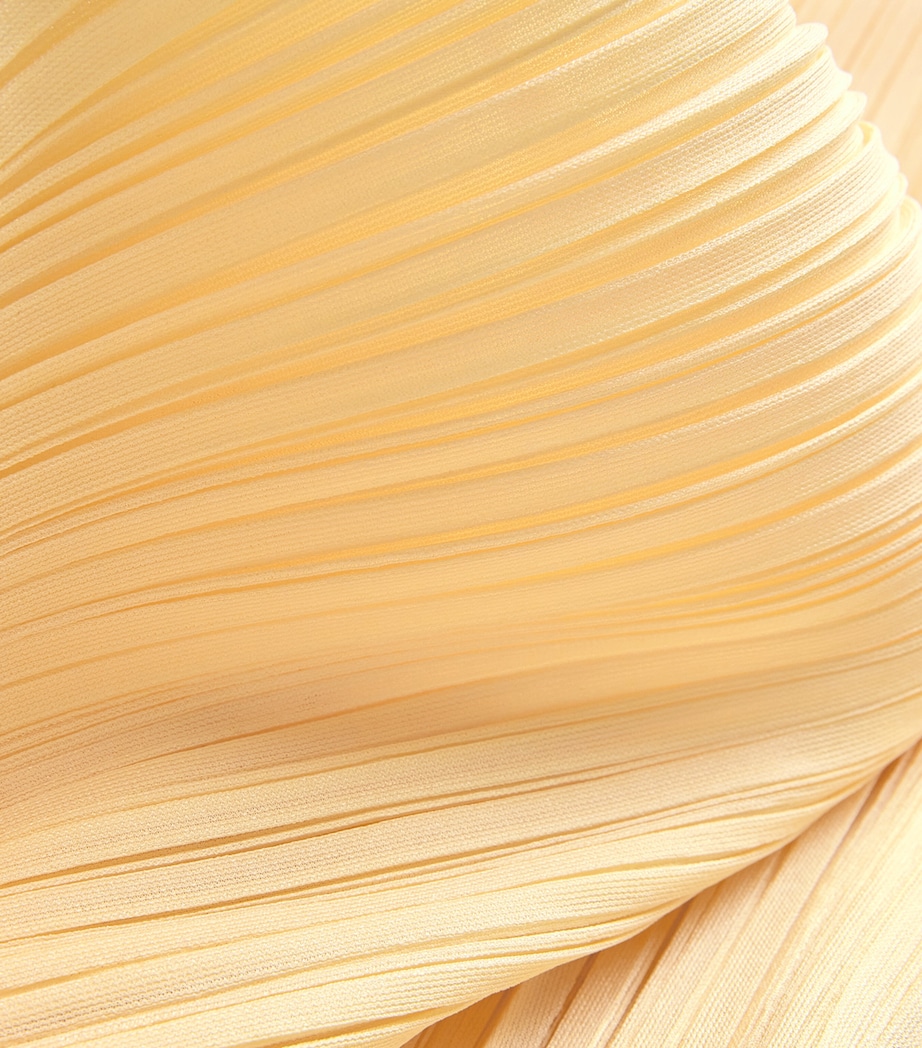 Mellow Pleats Trousers CREAM YELLOW Image 5