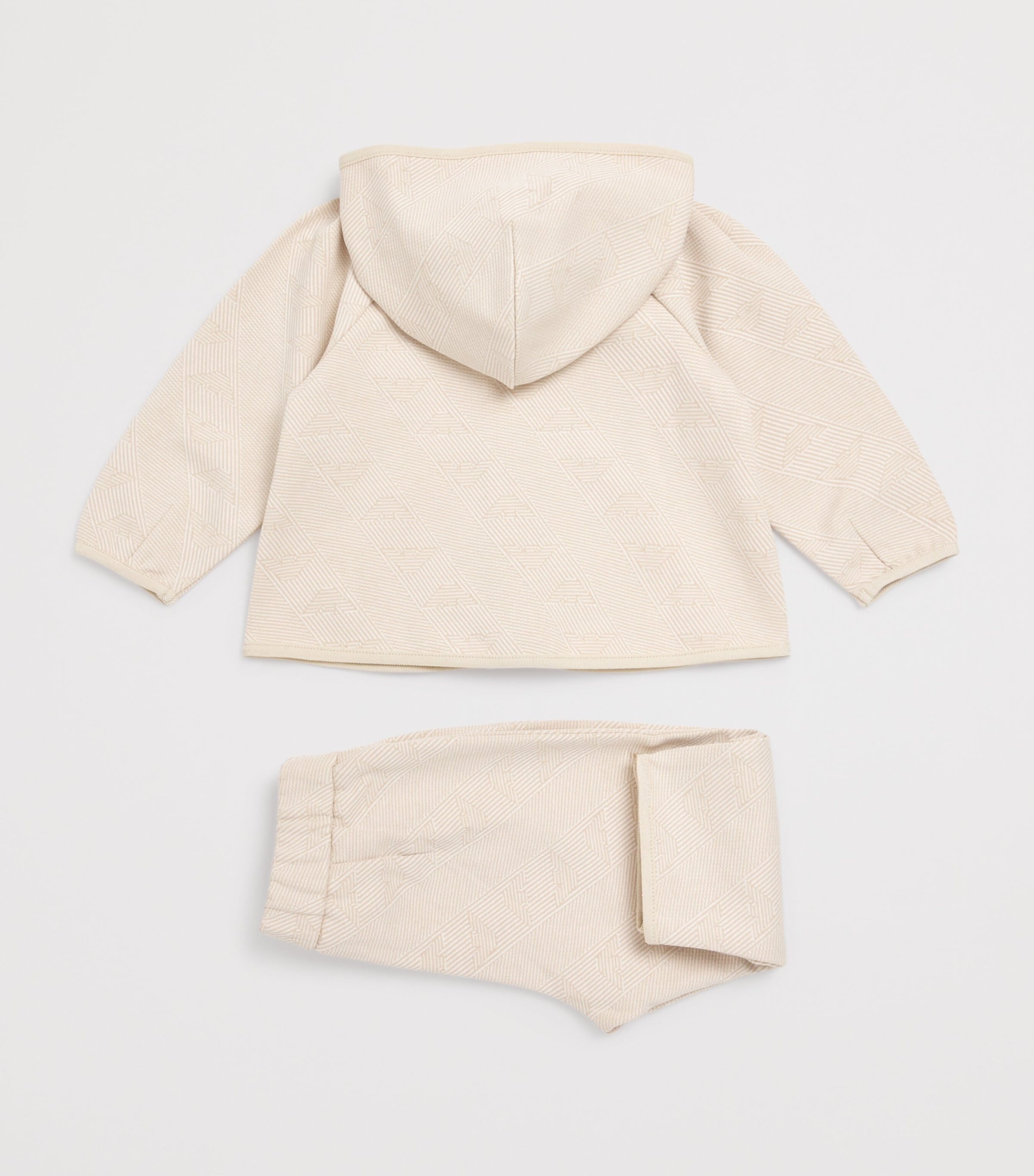 Jacquard Logo Tracksuit (6-36 Months) FRENCH OAK Image 2