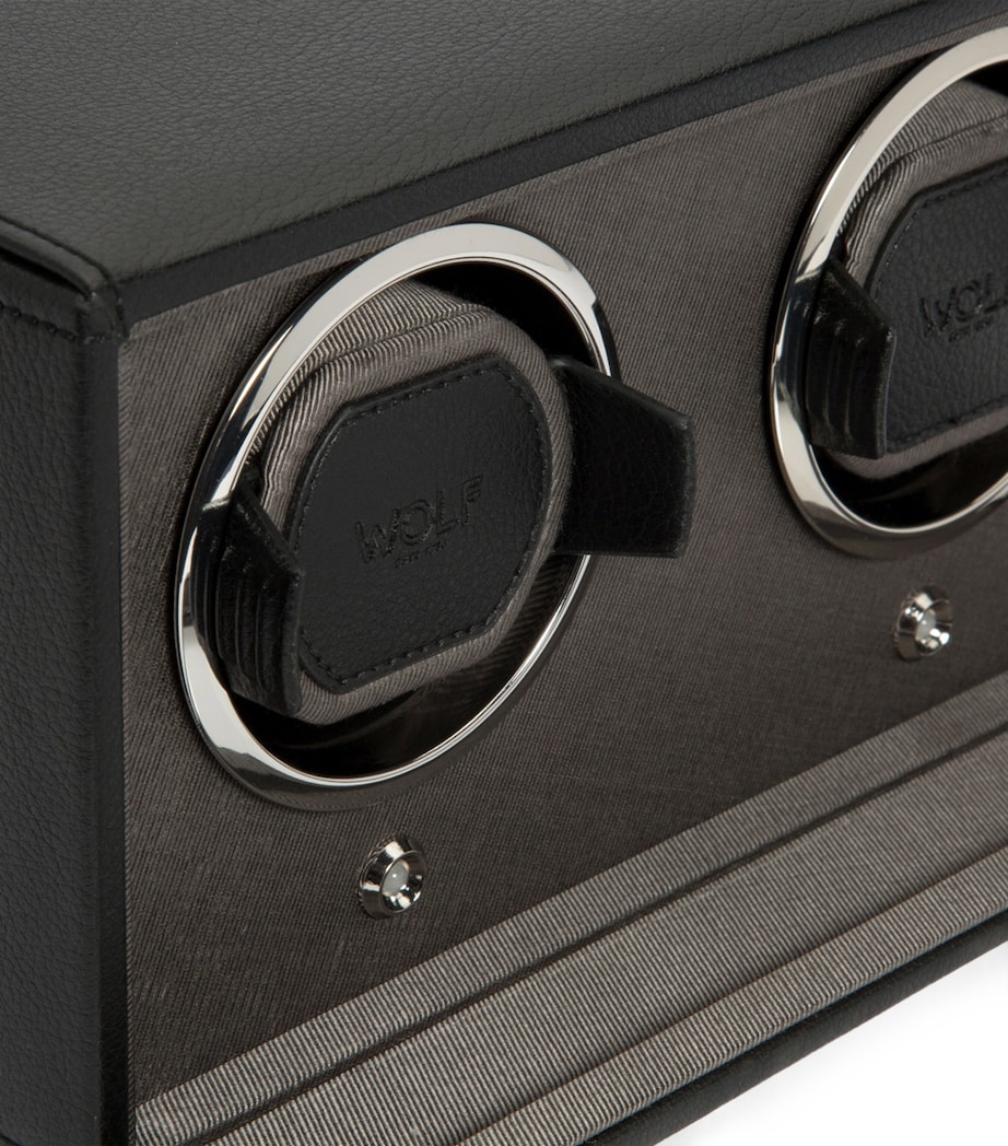 Cub Double Watch Winder with Cover BLACK Image 3