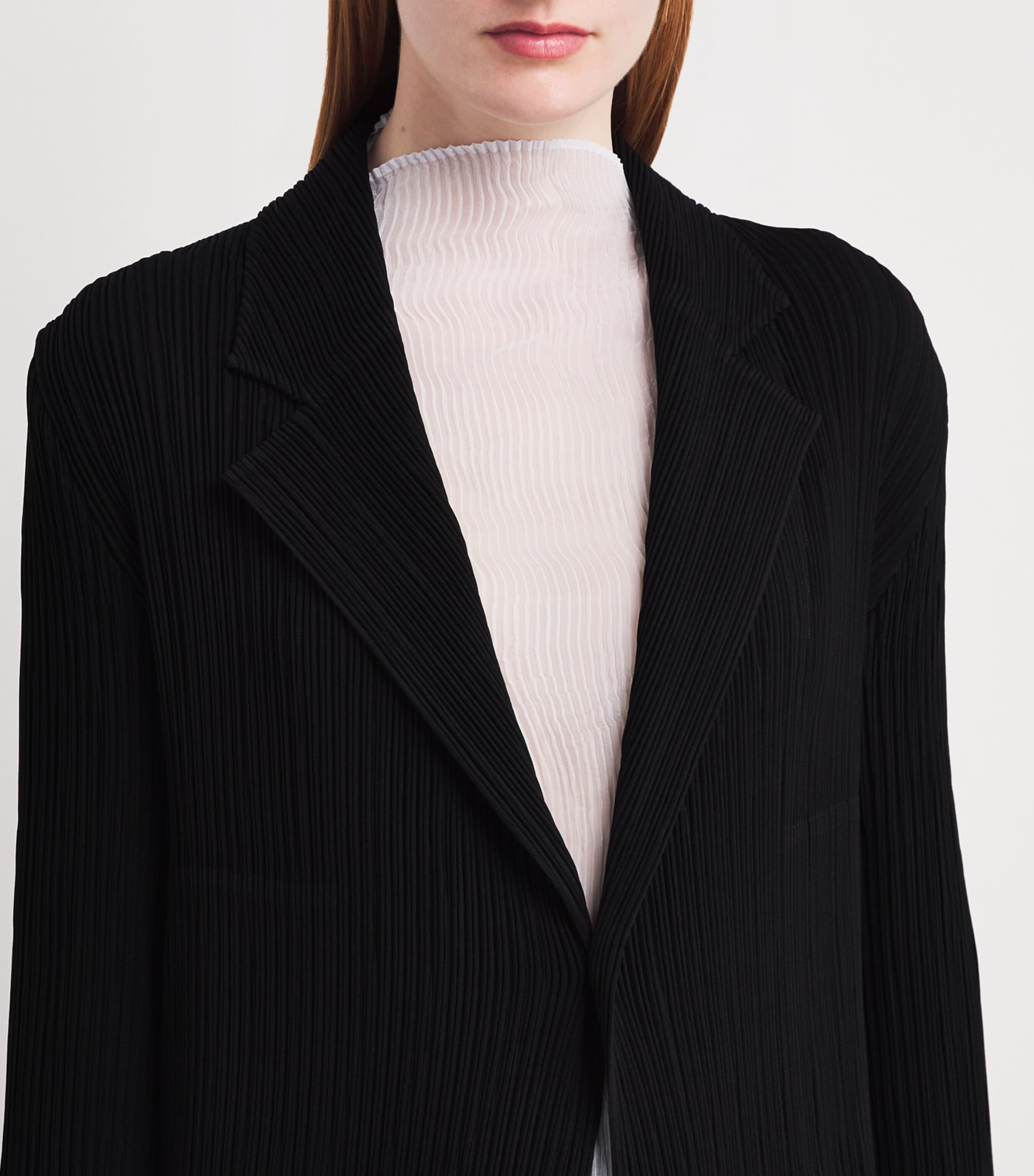 Issey Miyake Hatching Pleats Blazer | Harrods US