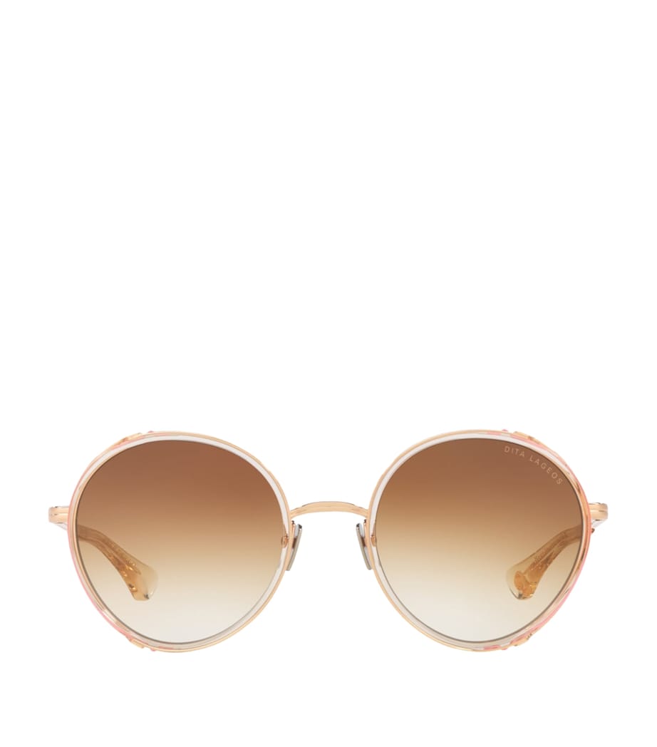 DITA Lageos Round Sunglasses Clear Image 1