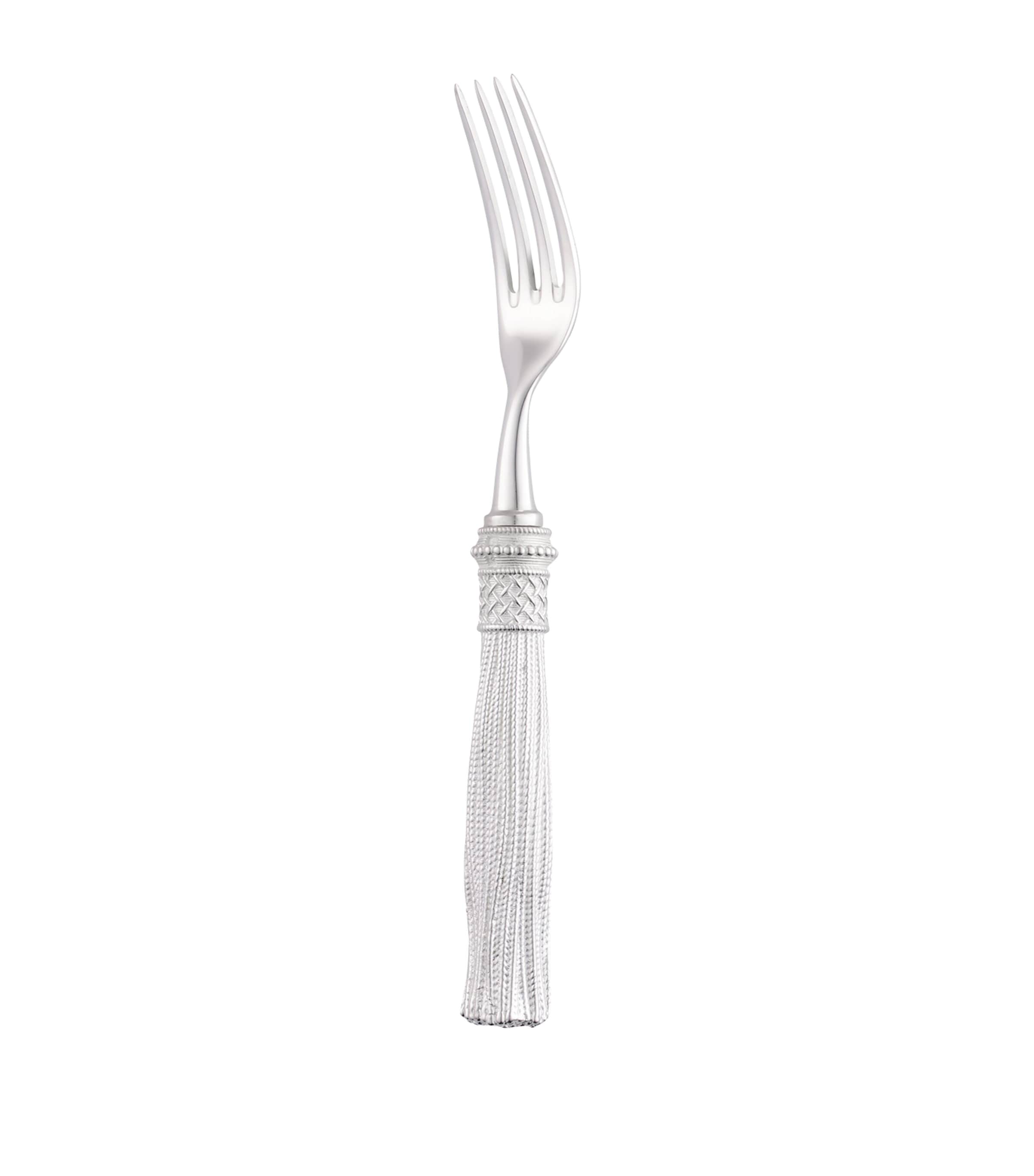 Christofle Pompon Silver-Plated 4-Piece Cutlery Set Silver Image 2