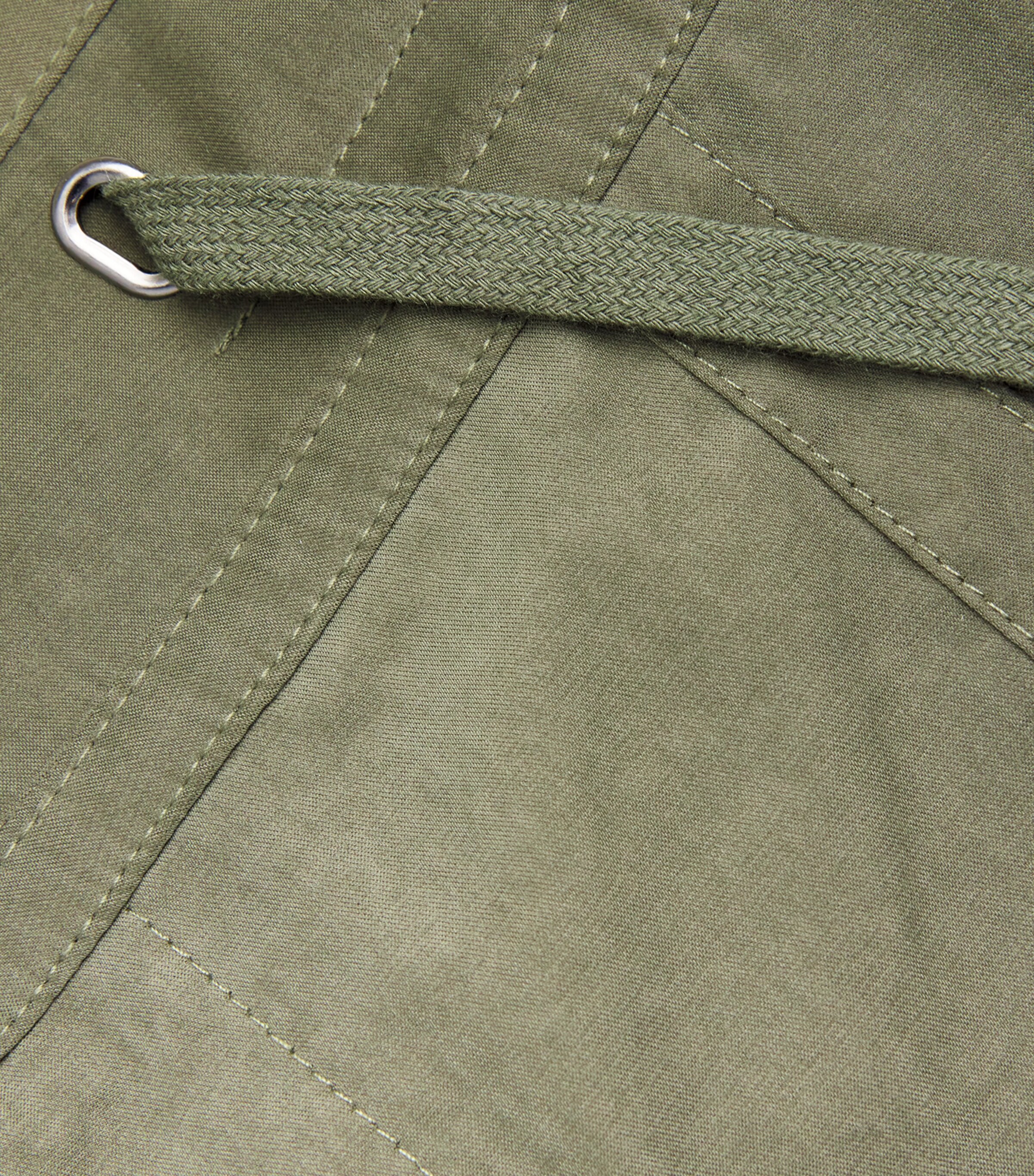 Drawstring Rowan Straight Trousers SYCAMORE Image 5