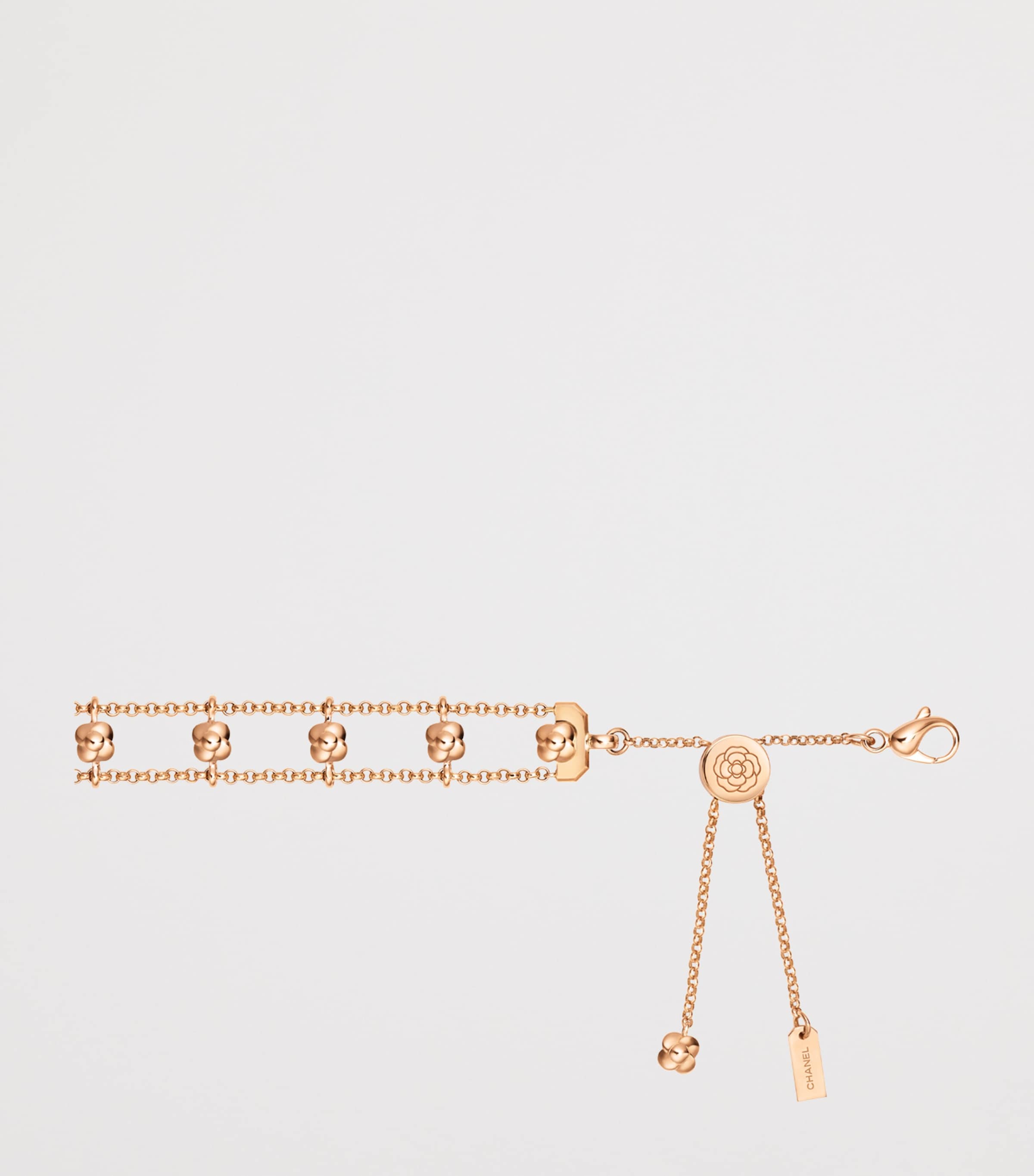 CHANEL Rose Gold and Diamond Extrait de Camélia Bracelet Rose Gold Image 5