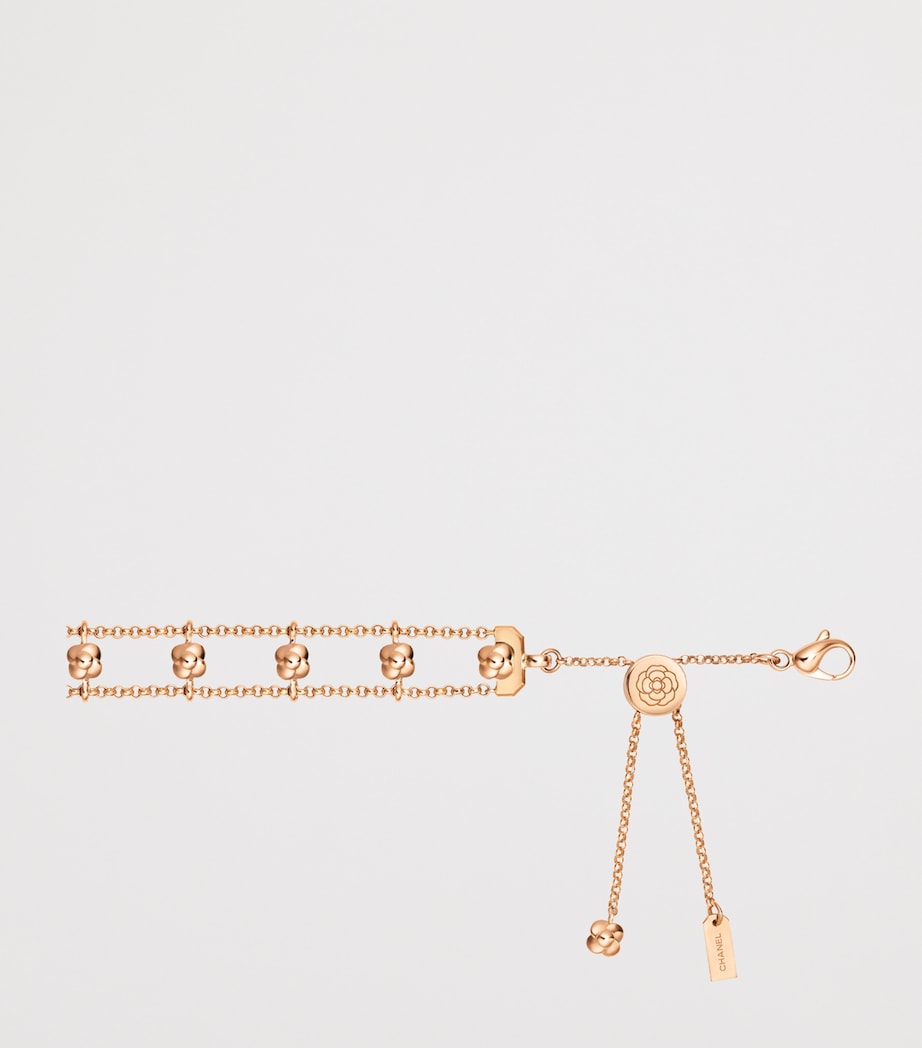 CHANEL Rose Gold and Diamond Extrait de Camélia Bracelet Rose Gold Image 5