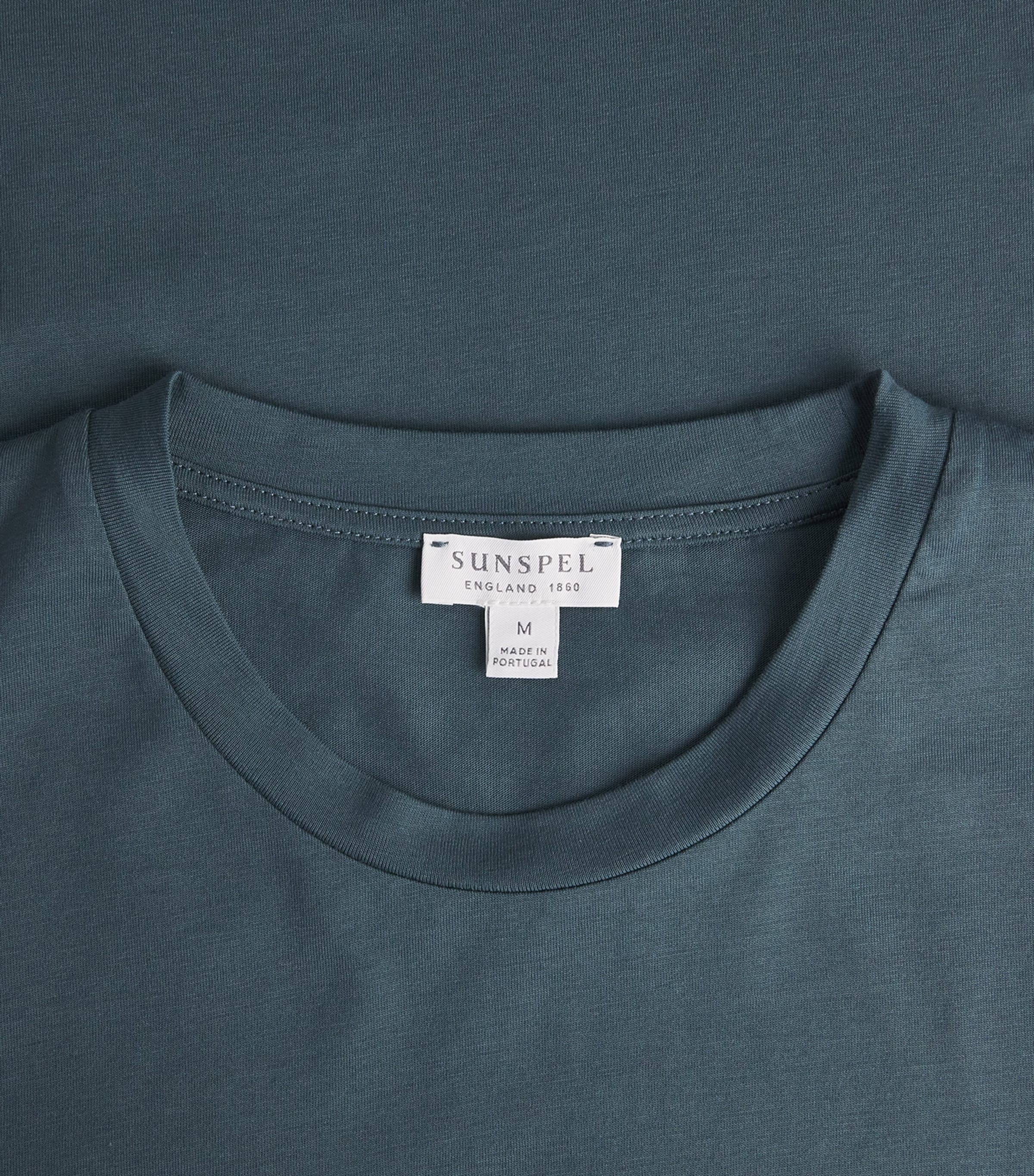 Supima Cotton Riviera T-Shirt DARK PETROL26 GNIT Image 5