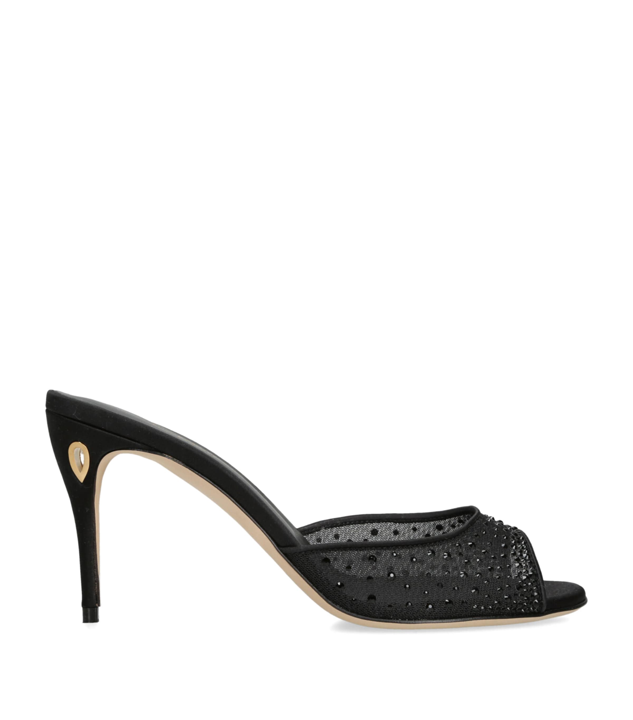 Embellished Guido Mules 85 BLACK Image 1