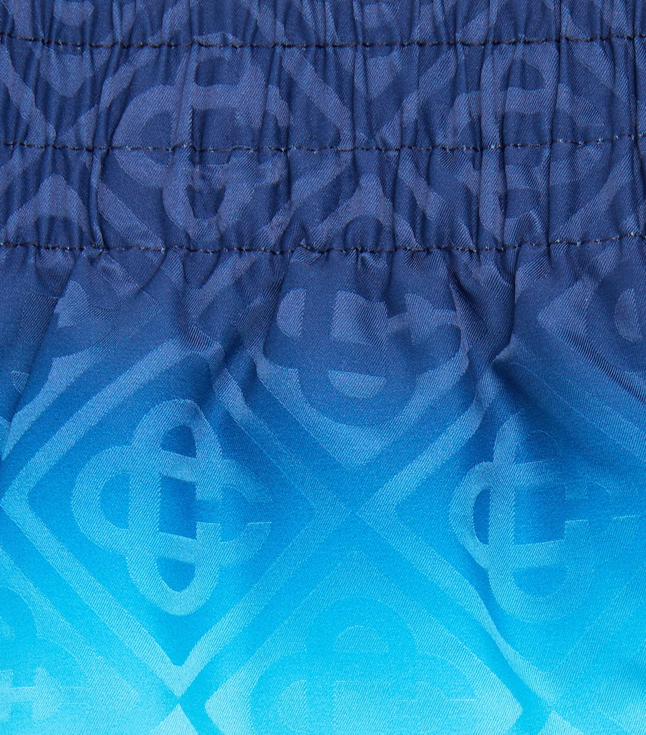 Casablanca Kids Gradient Monogram Swim Shorts (3-14 Years) Gradient Image 2
