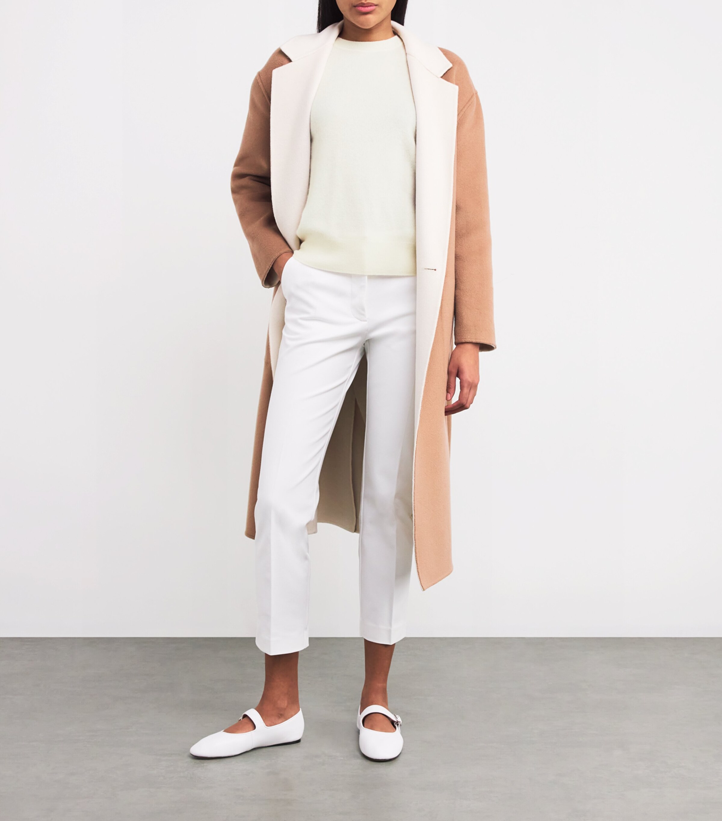 Cashmere Round-Neck Sweater IVORY Image 2