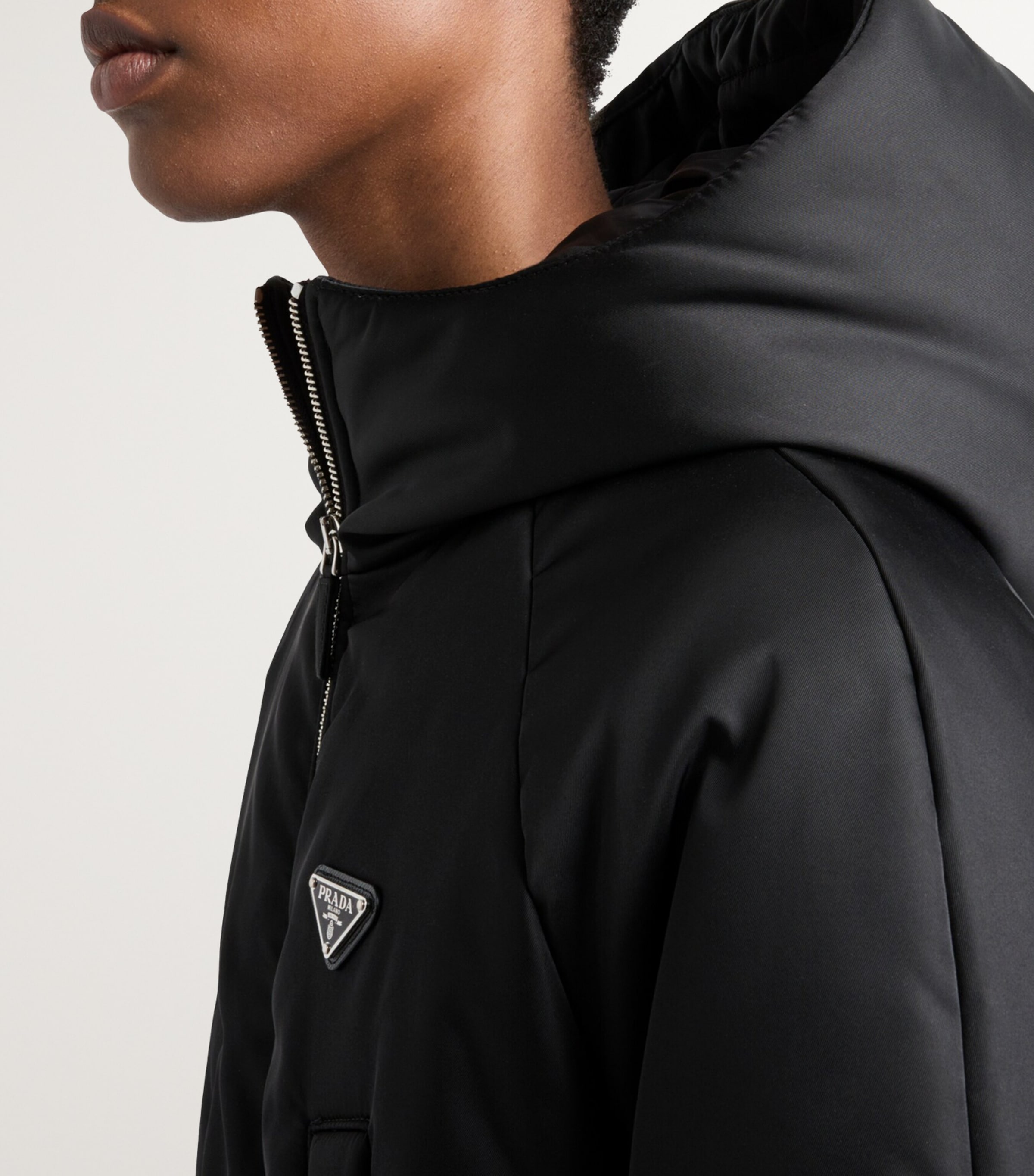 Down-Filled Re-Nylon Puffer Jacket F0002 Image 3