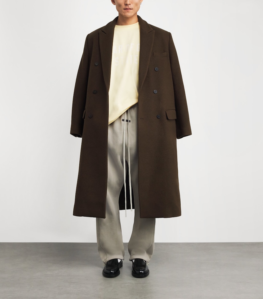 Cotton-Blend Open-Cuff Sweatpants ABBEY STONE Image 2