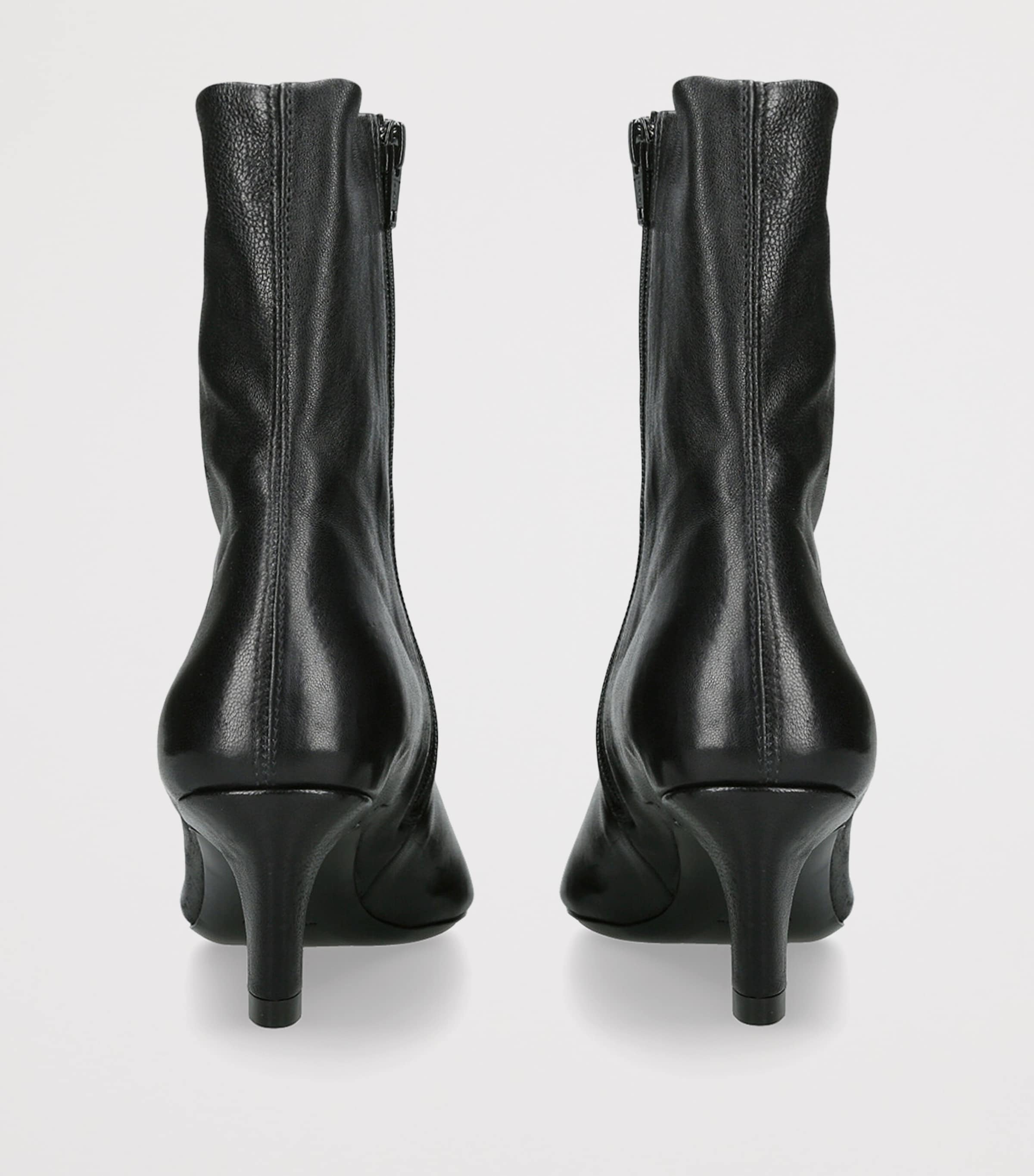 Jude Leather Cave Ankle Boots 55 Black Image 4