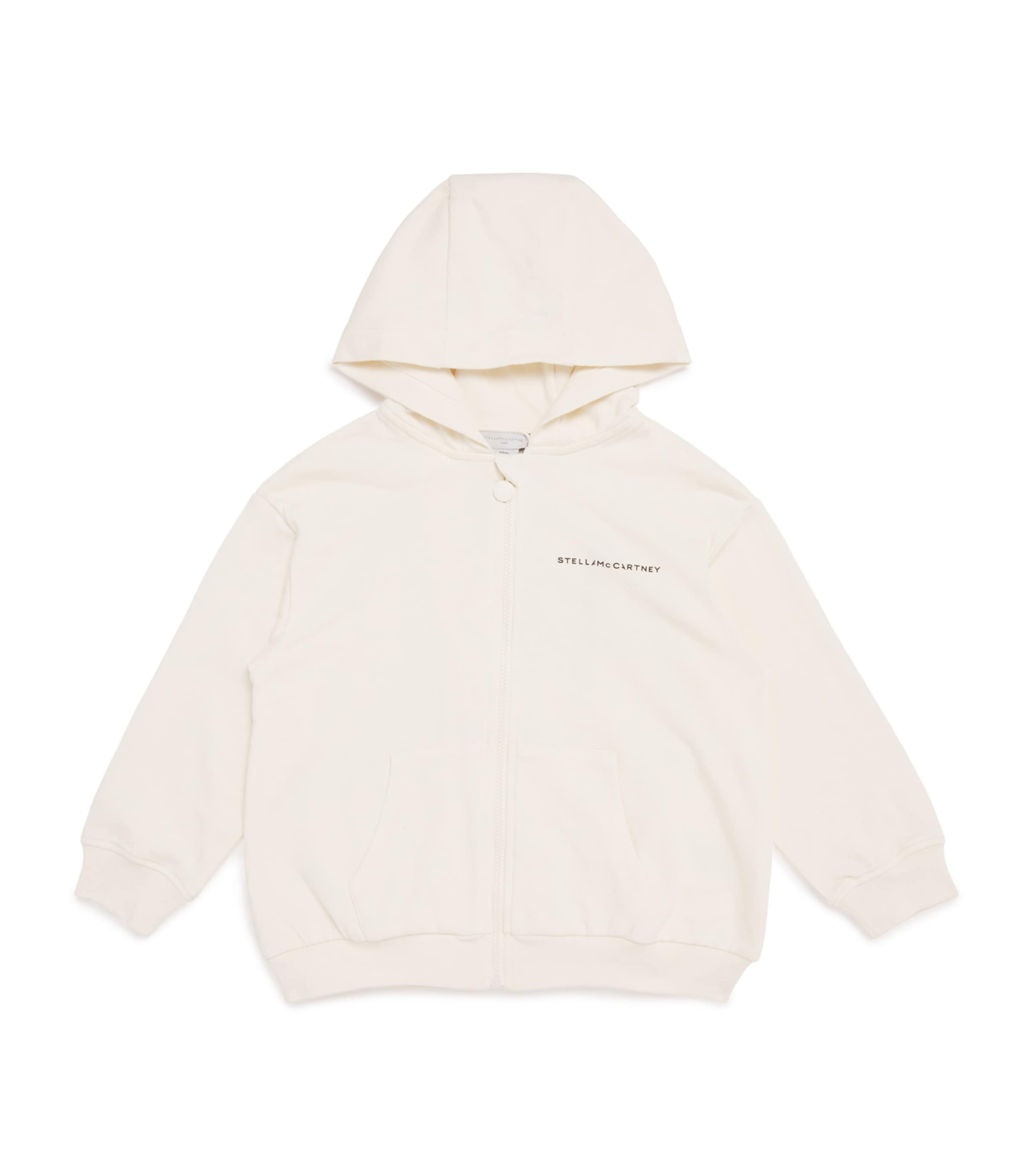 Stella McCartney Kids Organic Cotton Logo Hoodie (3-14 Years) Colour Image 1