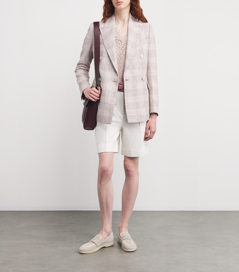 Check Double-Breasted Blazer ANTICO Image 2