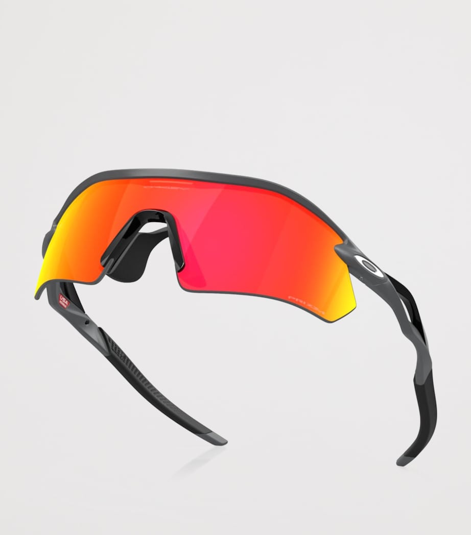 Oakley Radar Plate Rectangle Sunglasses Grey Image 5