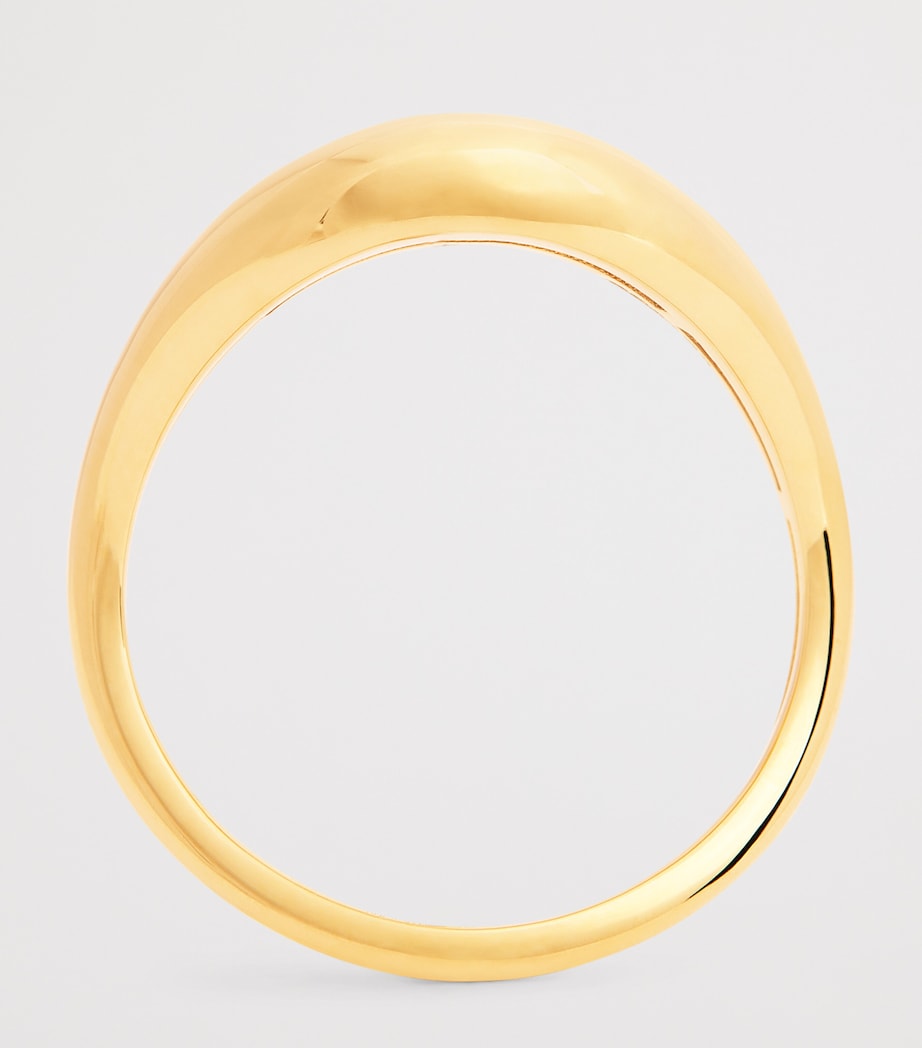 Yellow Gold Boa Stackable Stone Ring YELLOW GOLD Image 3