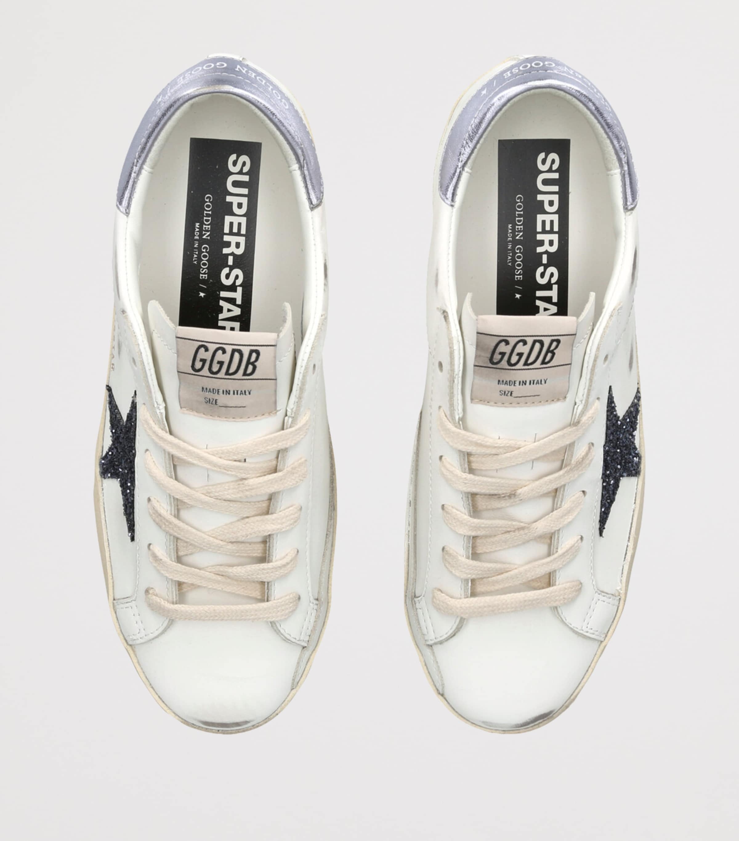 Golden Goose Leather Super-Star Sneakers | Harrods US