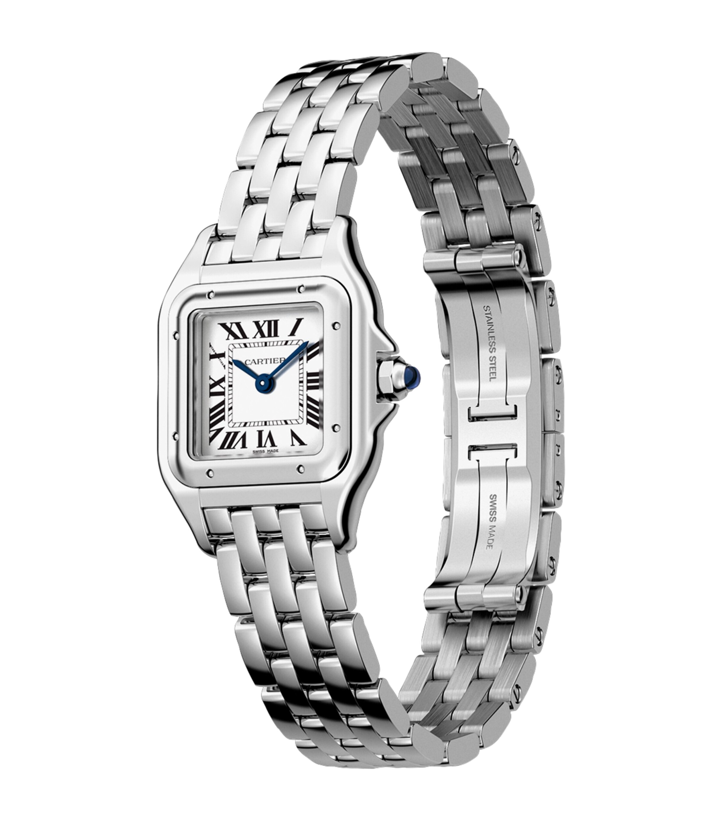 Cartier Small Stainless Steel Panthère de Cartier Watch 22mm Grey Image 3