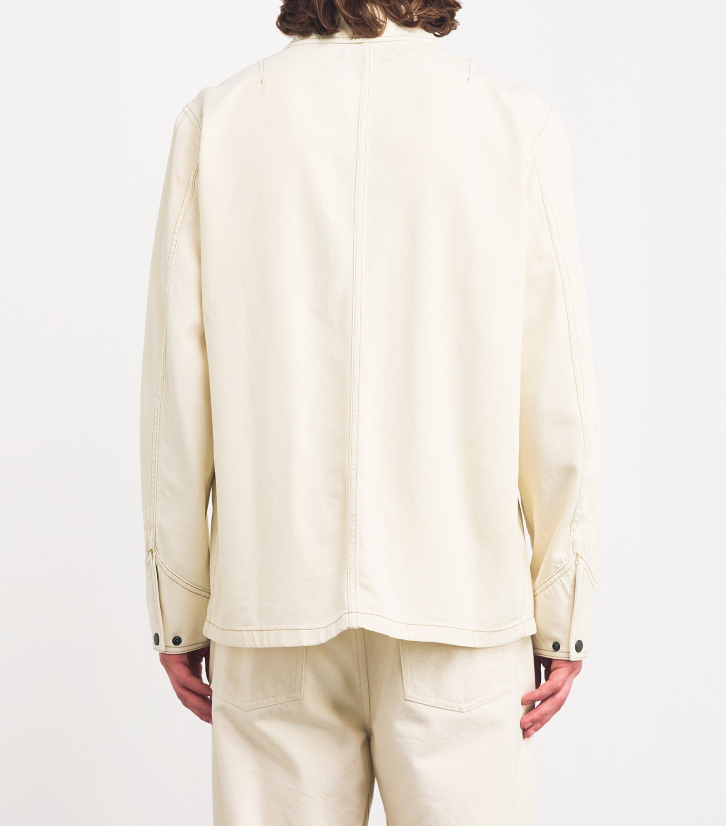 Graham Denim Jacket ECRU Image 4