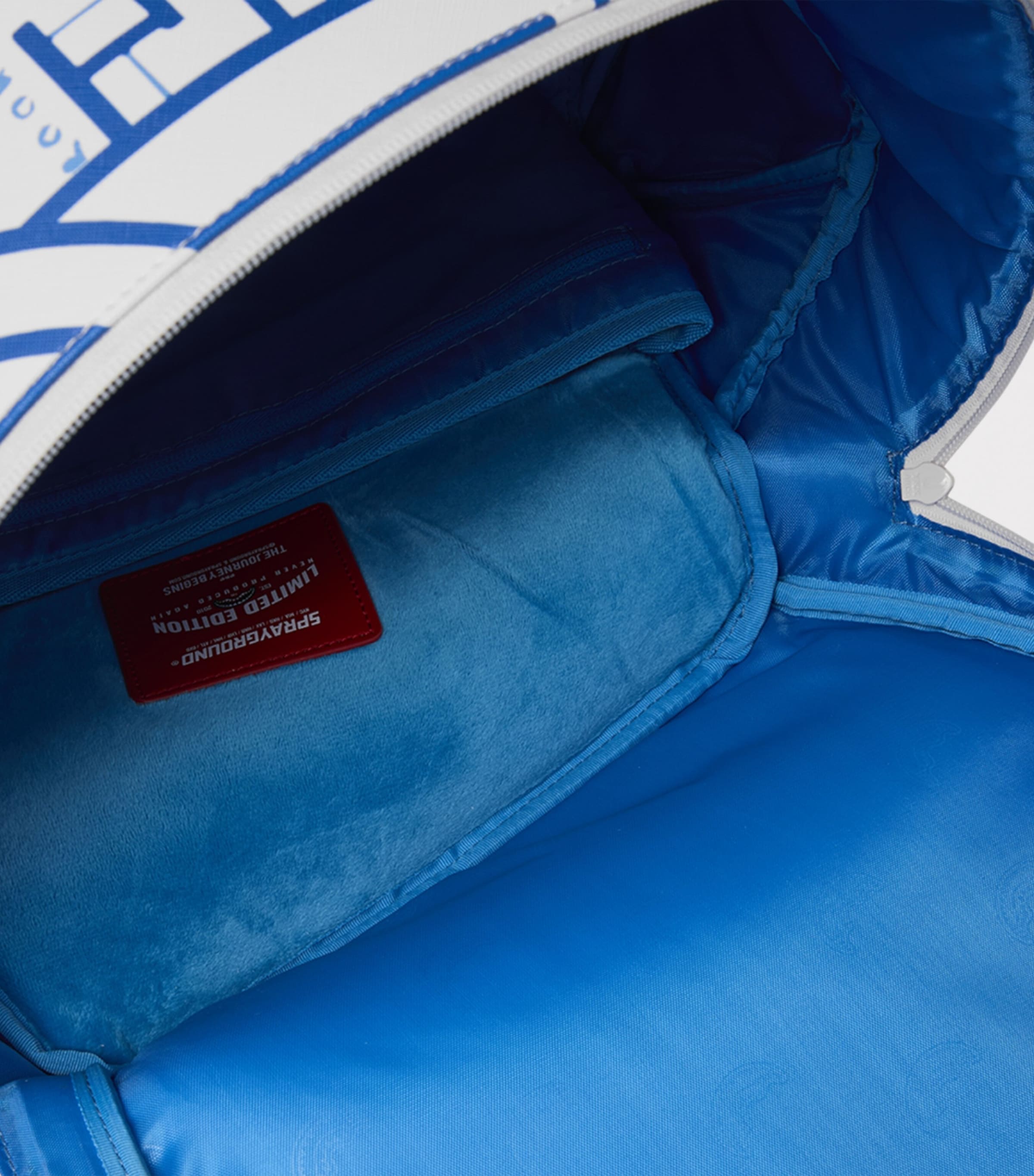 Sprayground Frank Lloyd Wright Backpack Blue Print Image 8