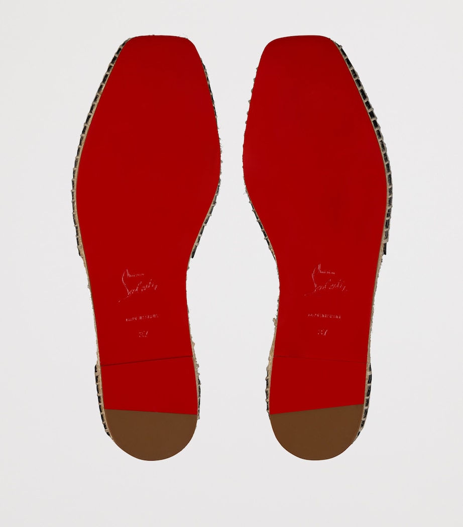 Christian Louboutin Cassiadrilla Espadrille Ballet Flats Image 5