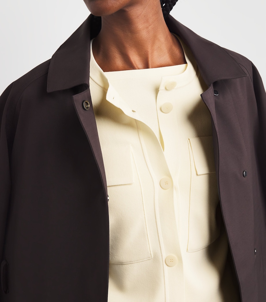 Twin-Pocket Cardigan IVORY Image 6