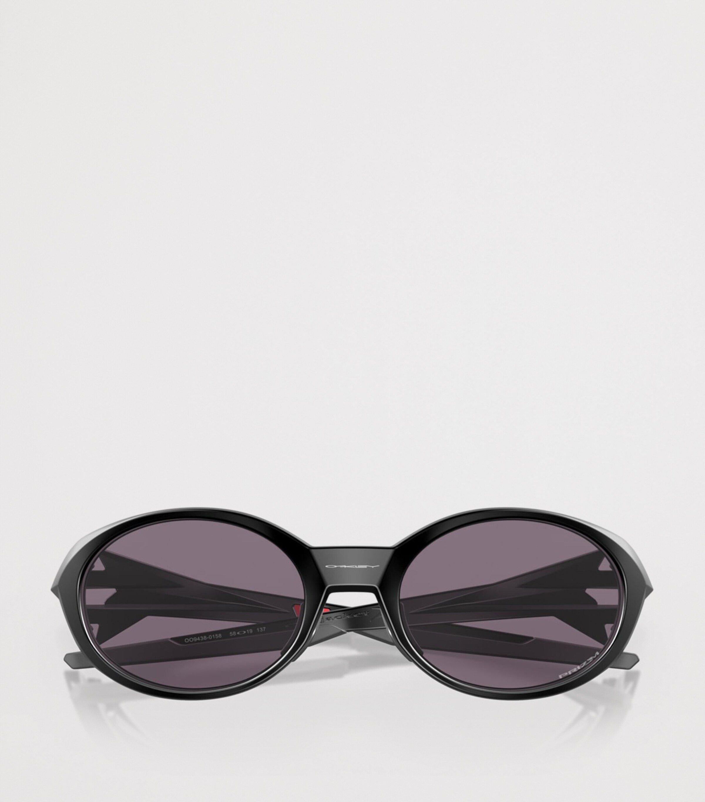 Oakley Eye Jacket Redux Oval Sunglasses Black Image 6
