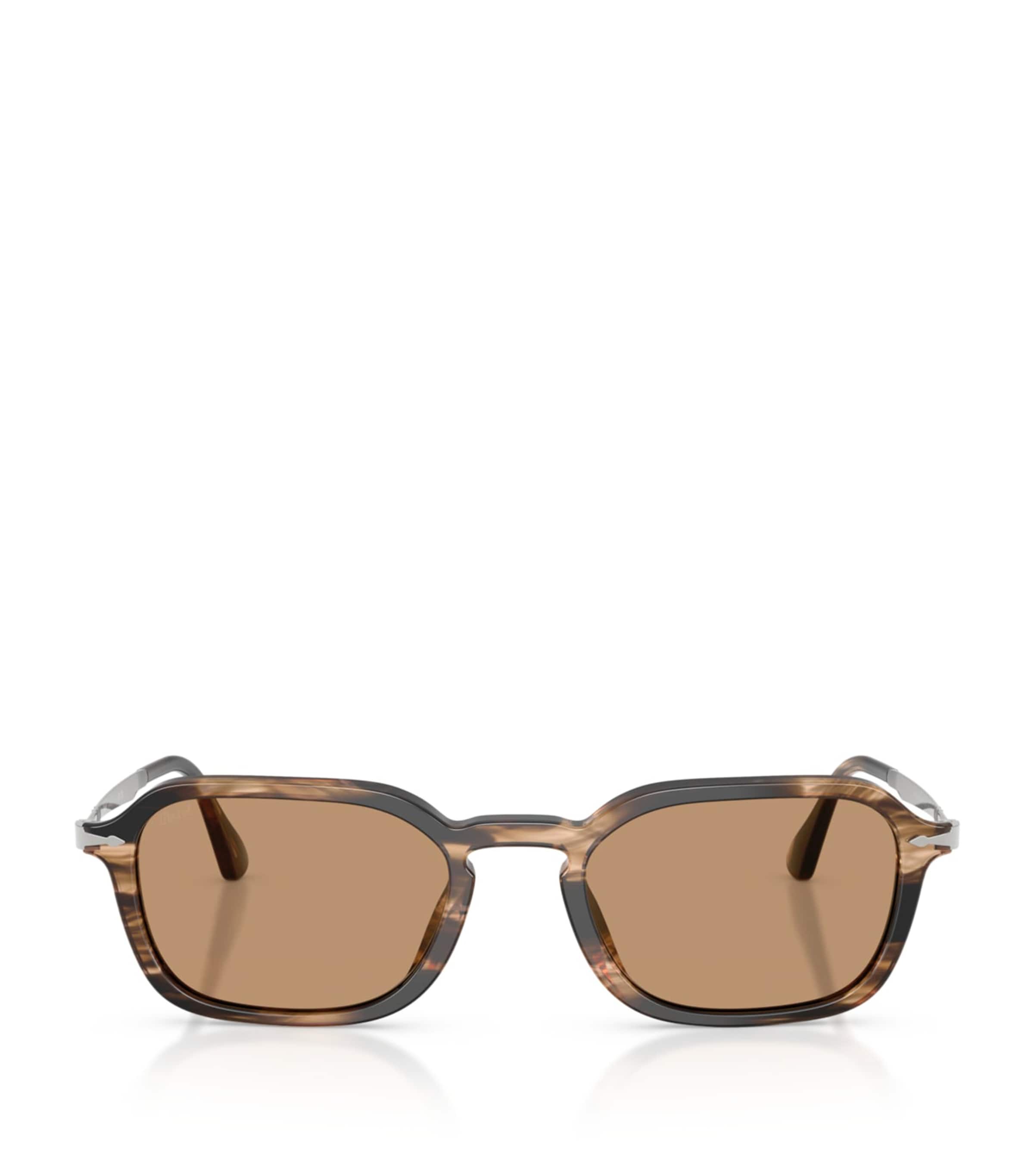 Persol Tortoiseshell Phantos Sunglasses Brown Image 1