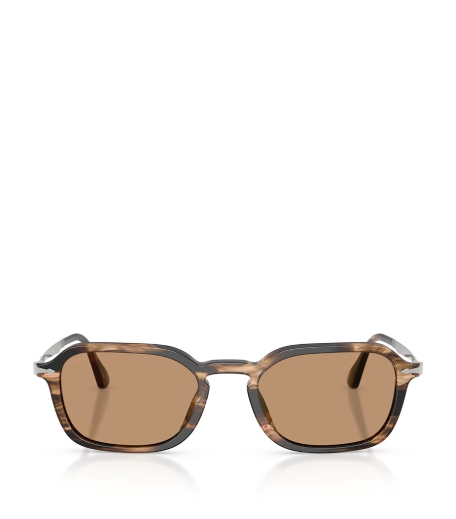 Persol Tortoiseshell Phantos Sunglasses Brown Image 1