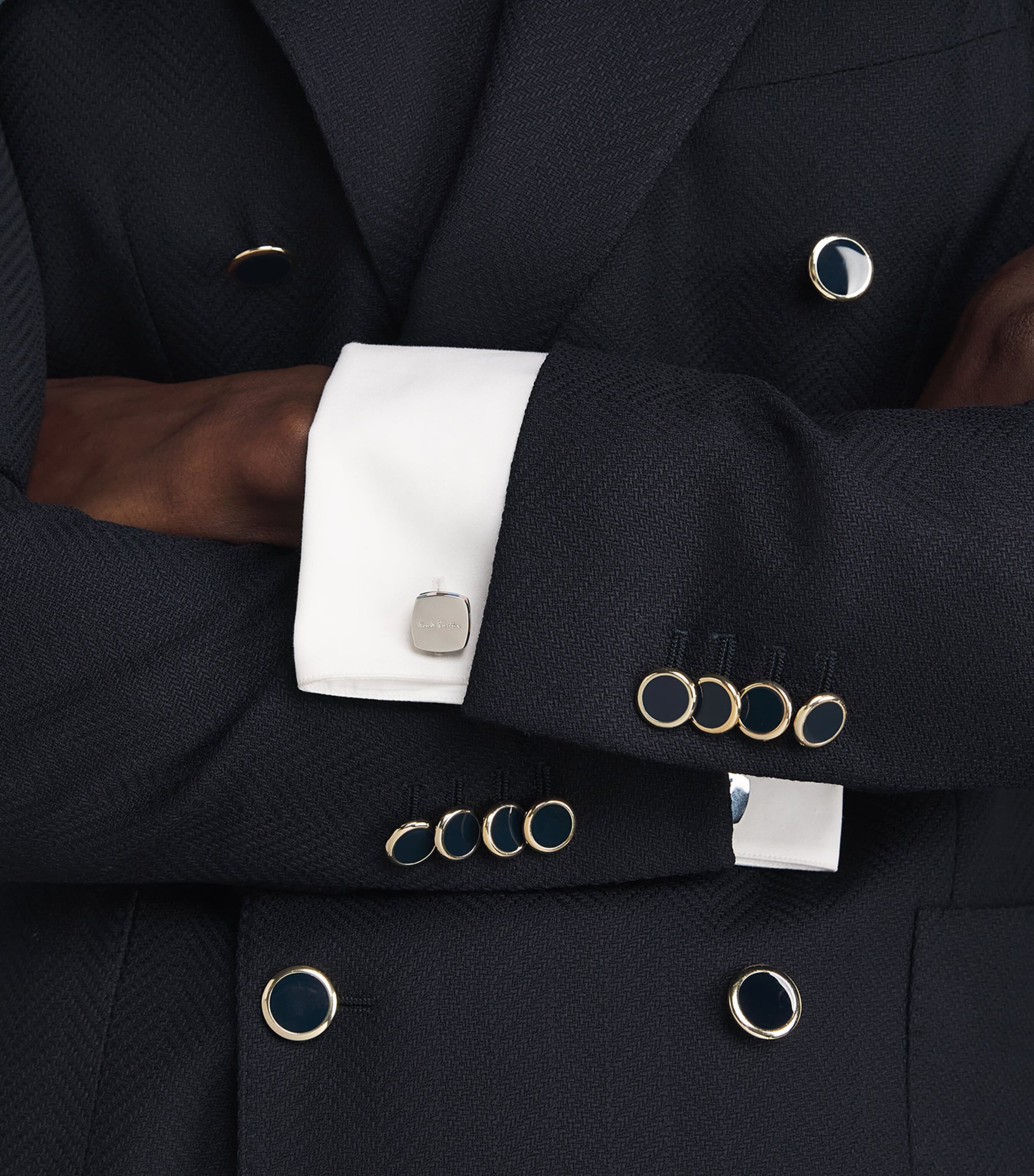 Resin Stripe Cufflinks MULTICOLOUR Image 5