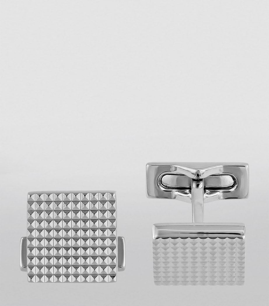 Palladium Diamond Head Cufflinks PALLADIUM Image 5
