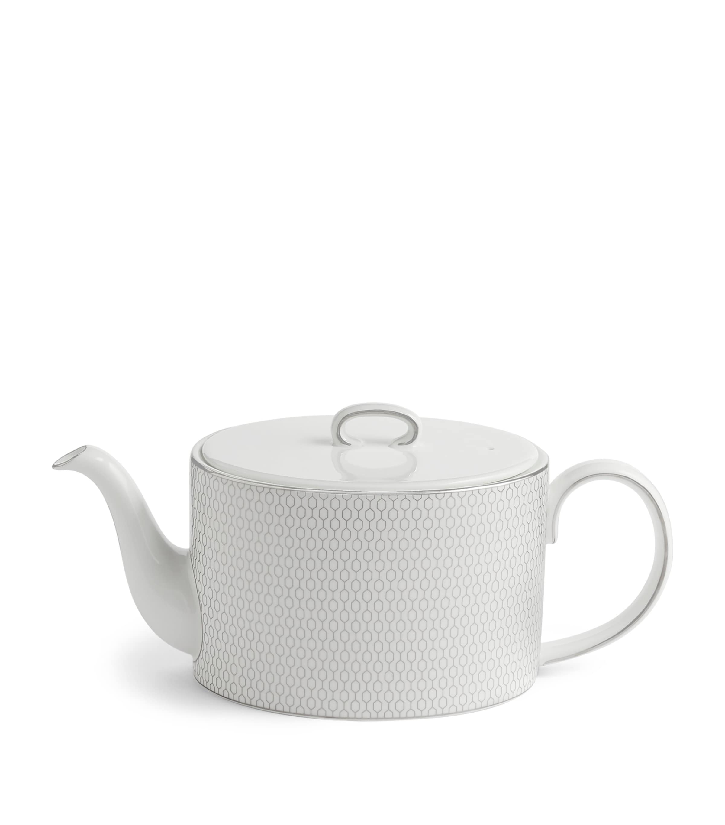 Wedgwood Gio Platinum Teapot | Dining | Tableware | Teapots | Designers | Wedgwood