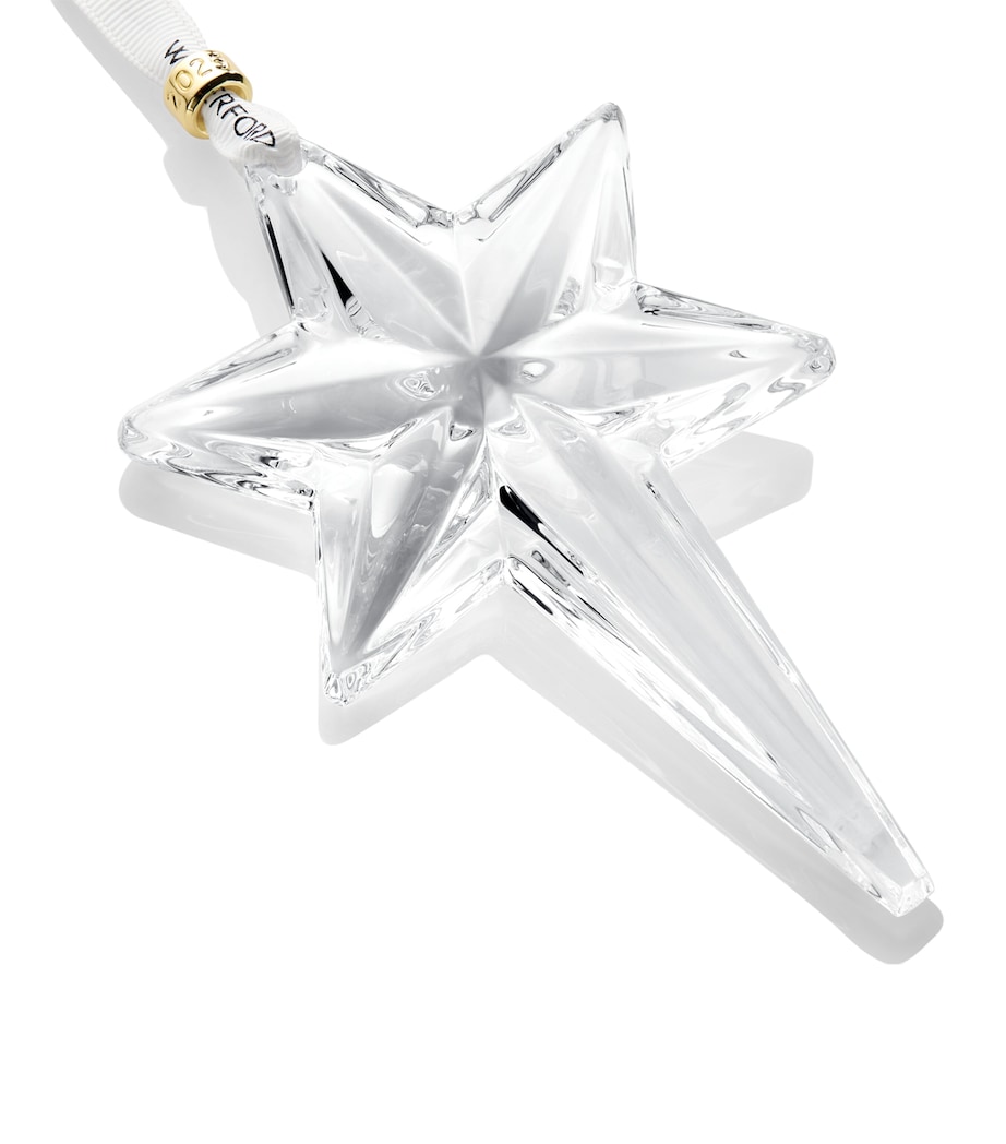 Crystal Star Tree Decoration 2025 CLEAR Image 4