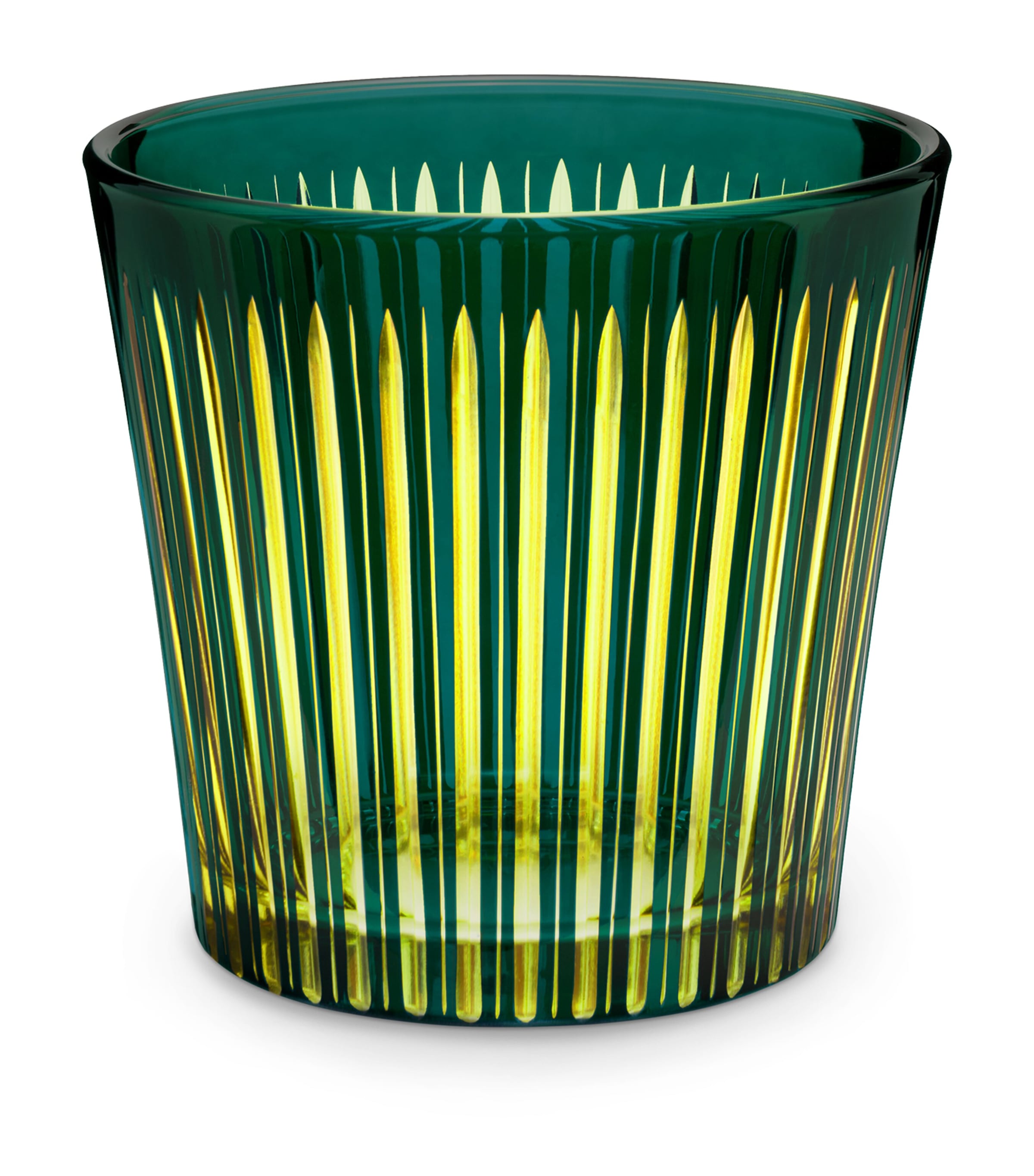 L'Objet Prism Ice Bucket and Tongs Set Green Image 1
