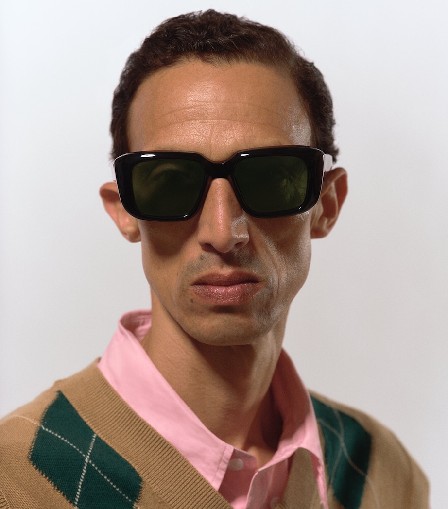 Jacques Marie Mage Acetate Standiford Sunglasses Noir Image 2