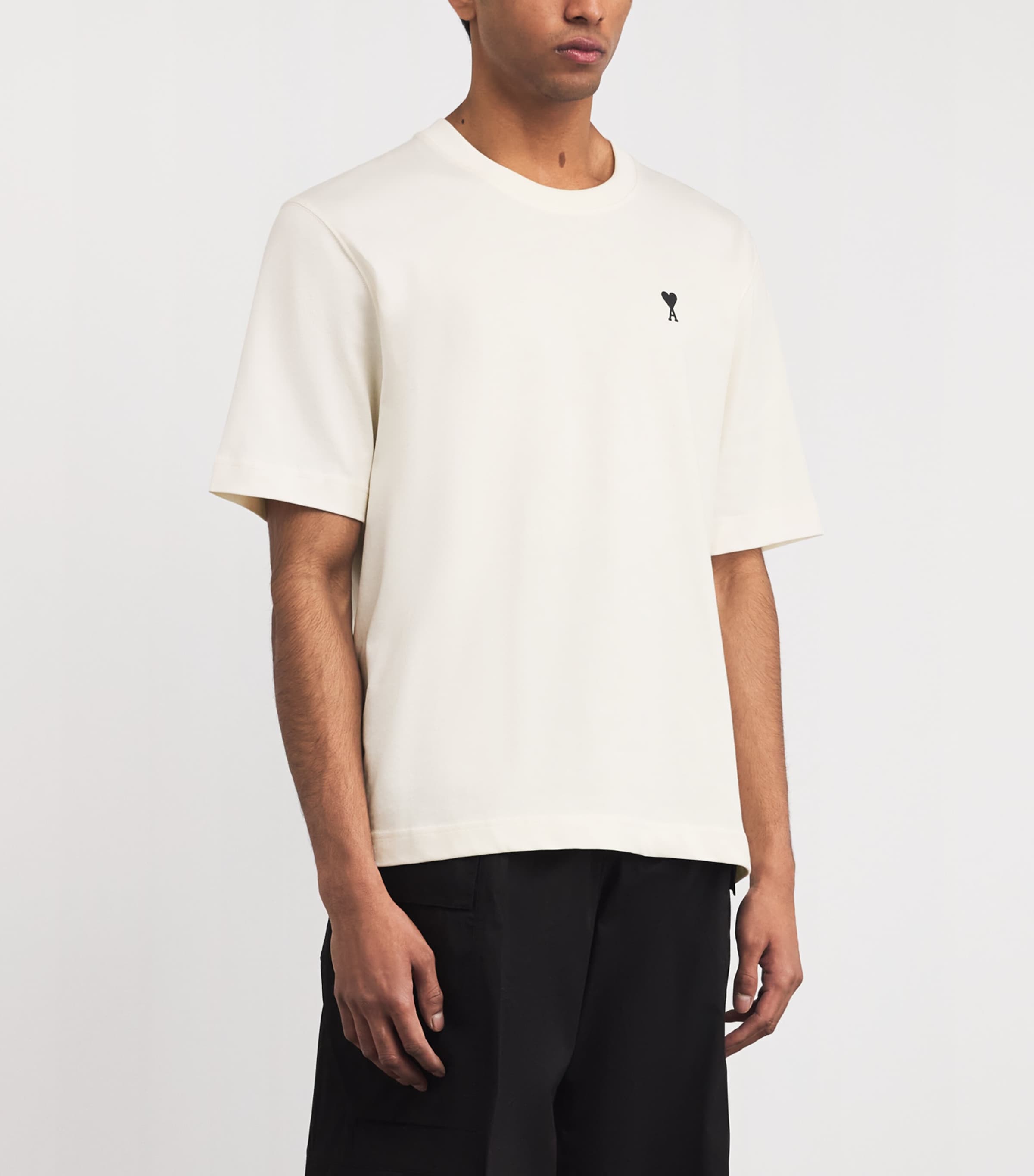 Cotton Ami de Coeur T-Shirt 136 BLANC CREME Image 3